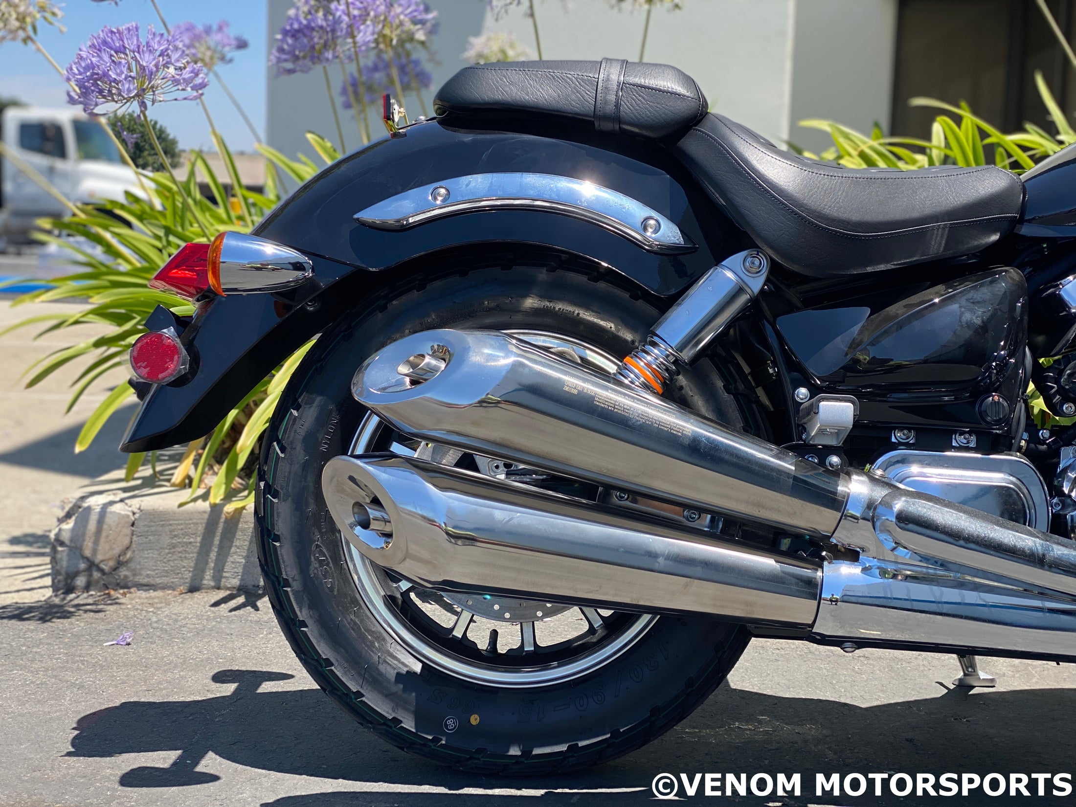 Venom Motorsports Lifan Lycan 250cc V-Twin Chopper Motorcycle (Black, 250cc) 36yce