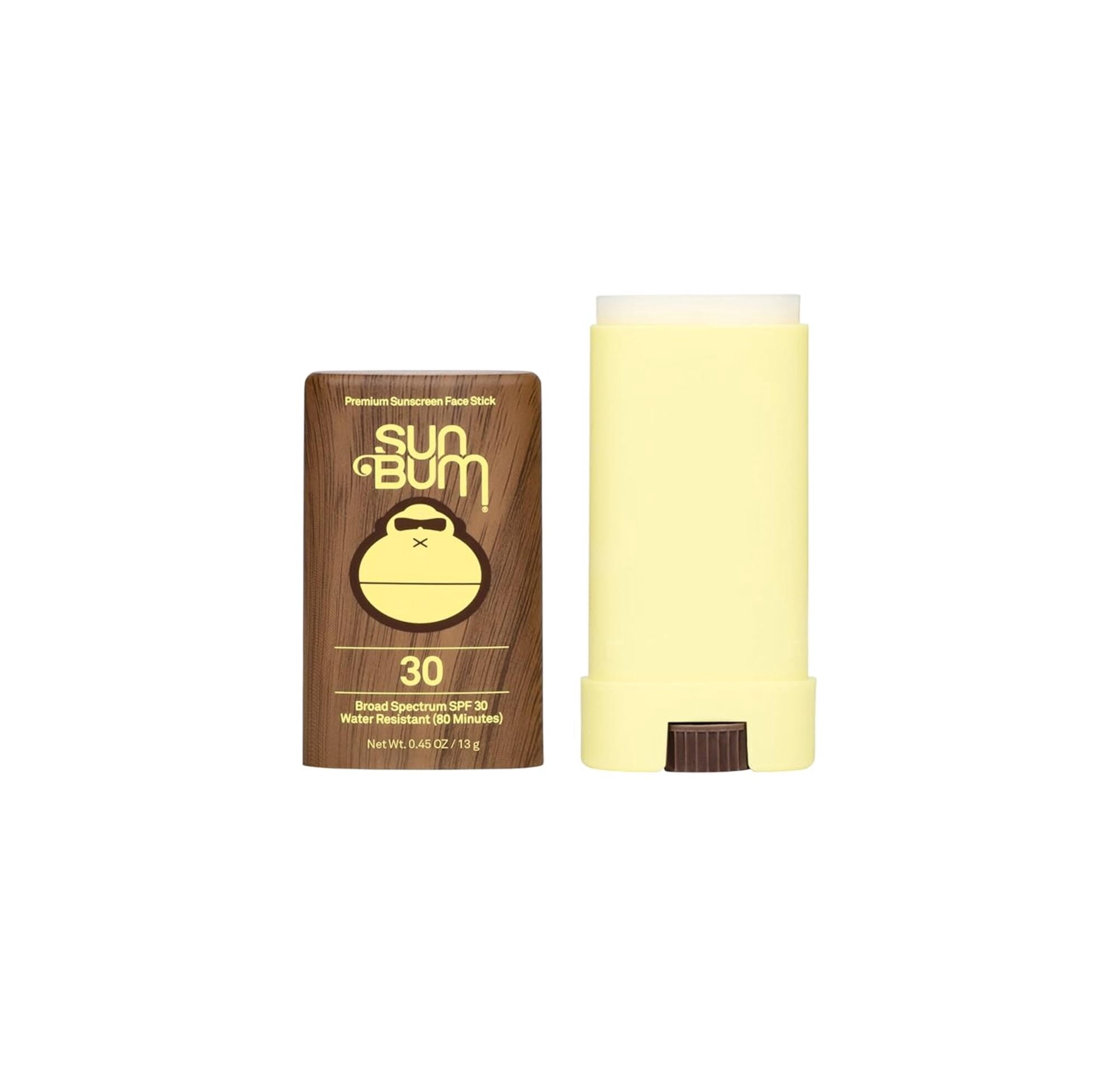 Sun Bum Original SPF 30 Sunscreen Face Stick, Moisturizing UVA/UVB Protection (0.45 oz) 1t57y