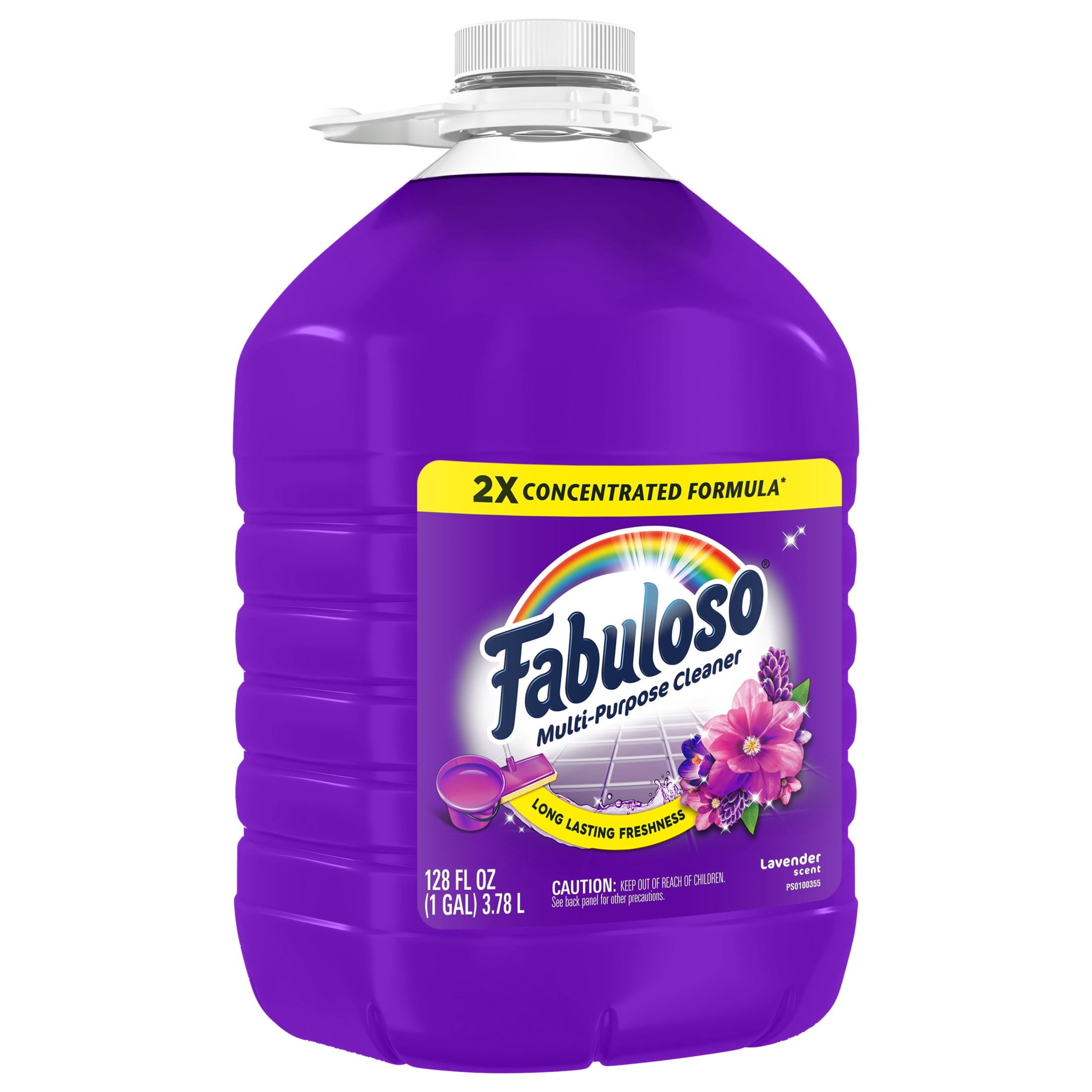 Fabuloso 2X Multi-Purpose Cleaner, Lavender Scented Floor and Surface Cleaner (128 fl oz) h0ye5