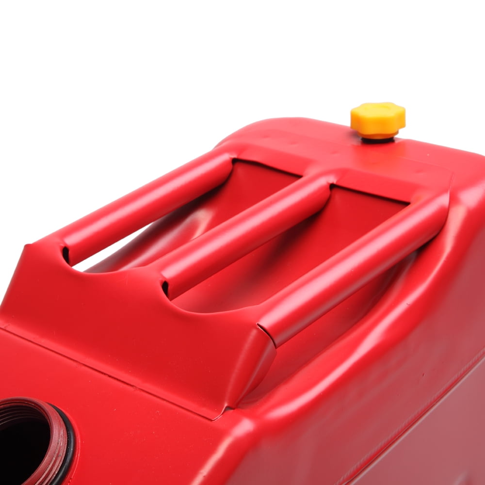Zimtown Portable Fuel Storage Container with Spout (Red, 5 gal) 3coah