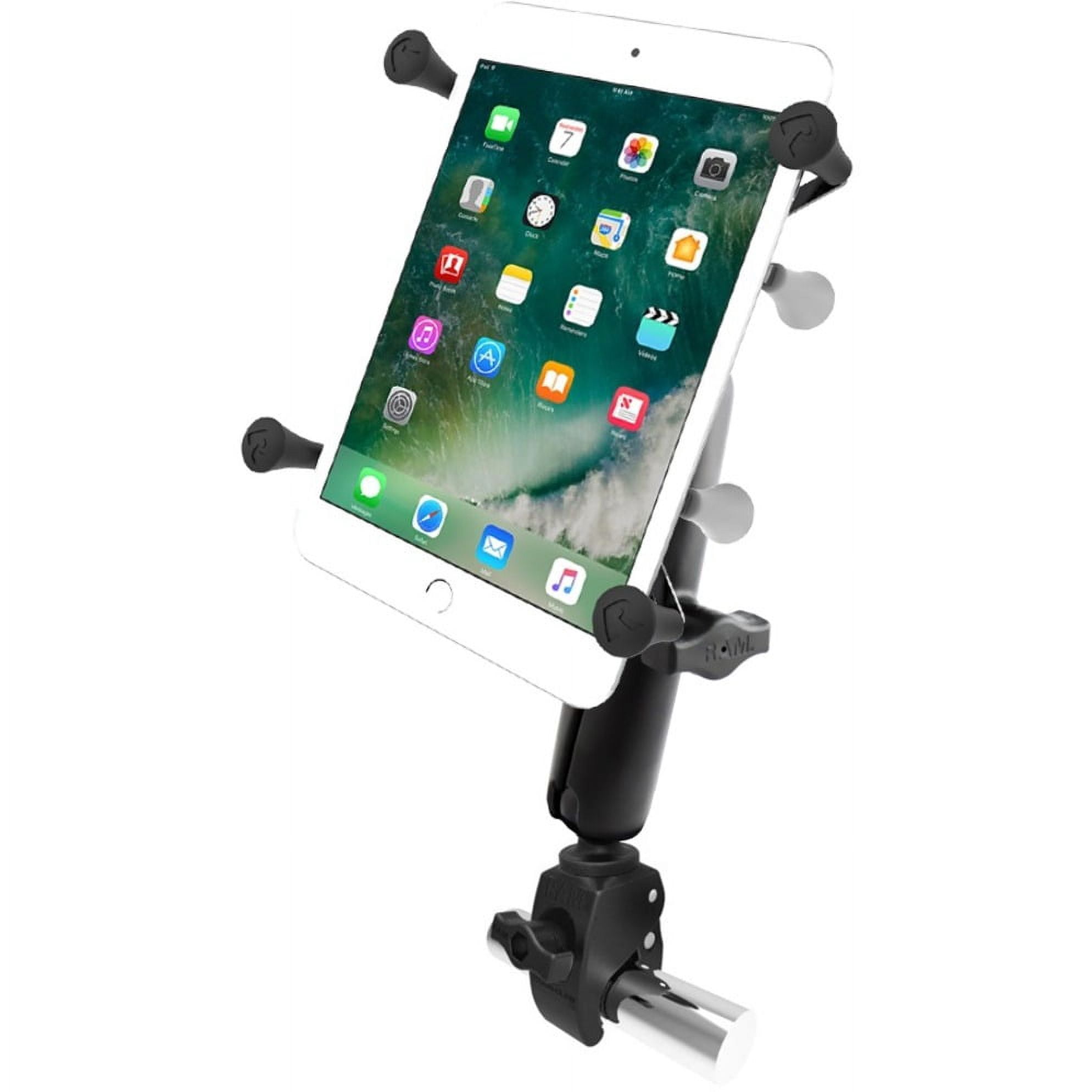 RAM Mounts X-Grip Universal Vehicle Mount for Tablets and iPads (Black, 8 in) 2a960