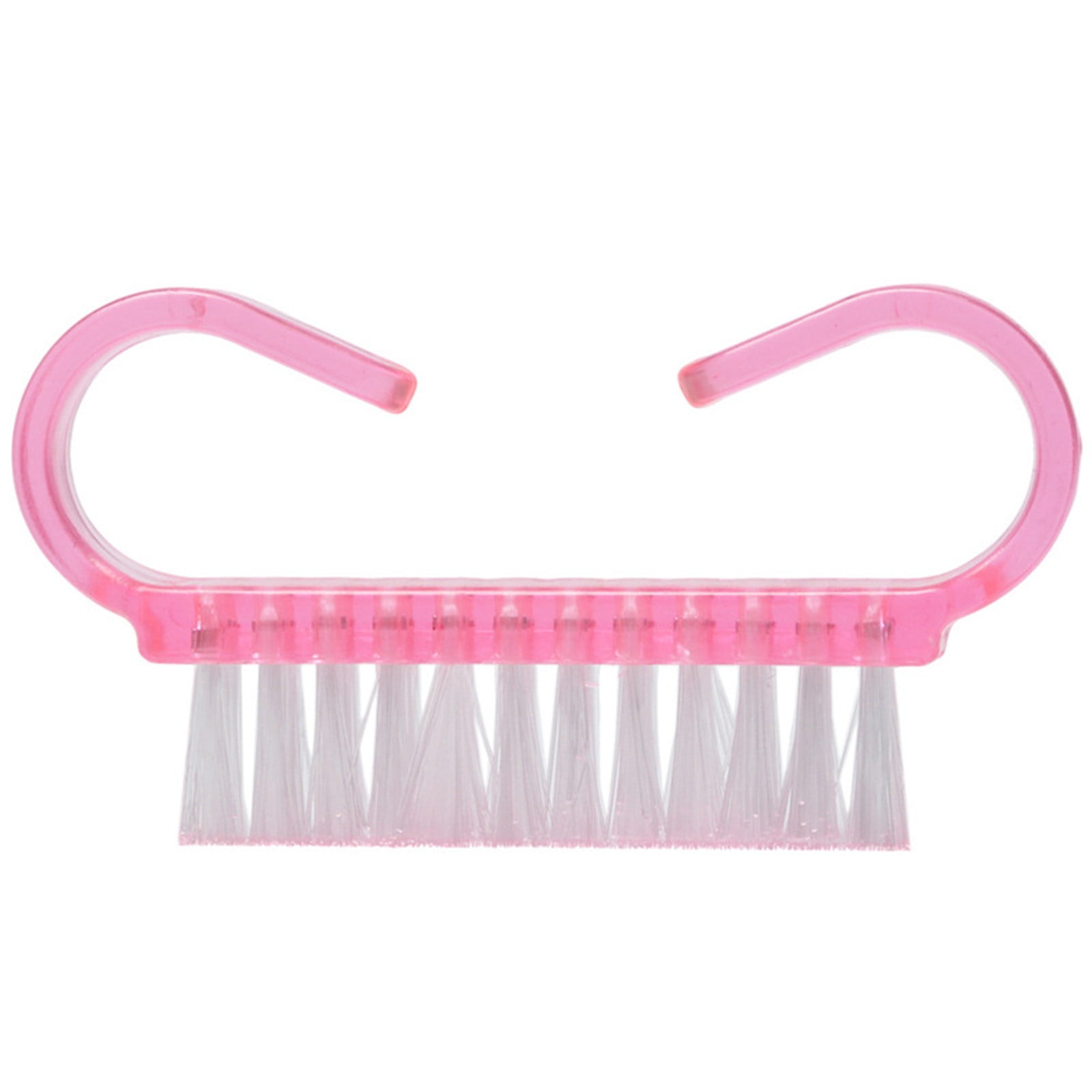 Style& Handle Grip Fingernail Scrub Brush for Hand and Toe Cleaning (Pink, 24 Pack) 4uwgh