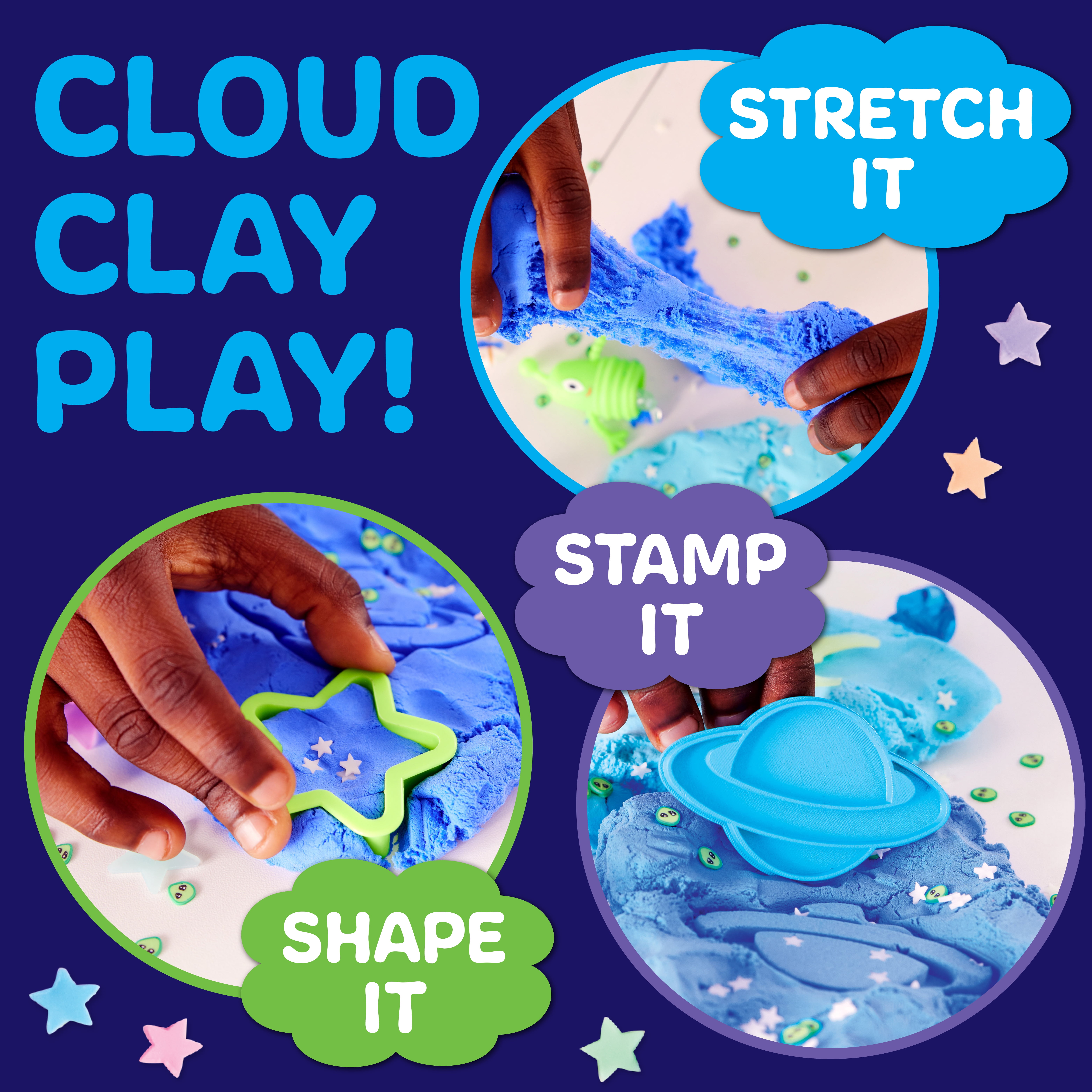 Creativity for Kids Outer Space Sensory Activity Set (Glowing Tactile Craft Kit, 1 Pack) 43swf
