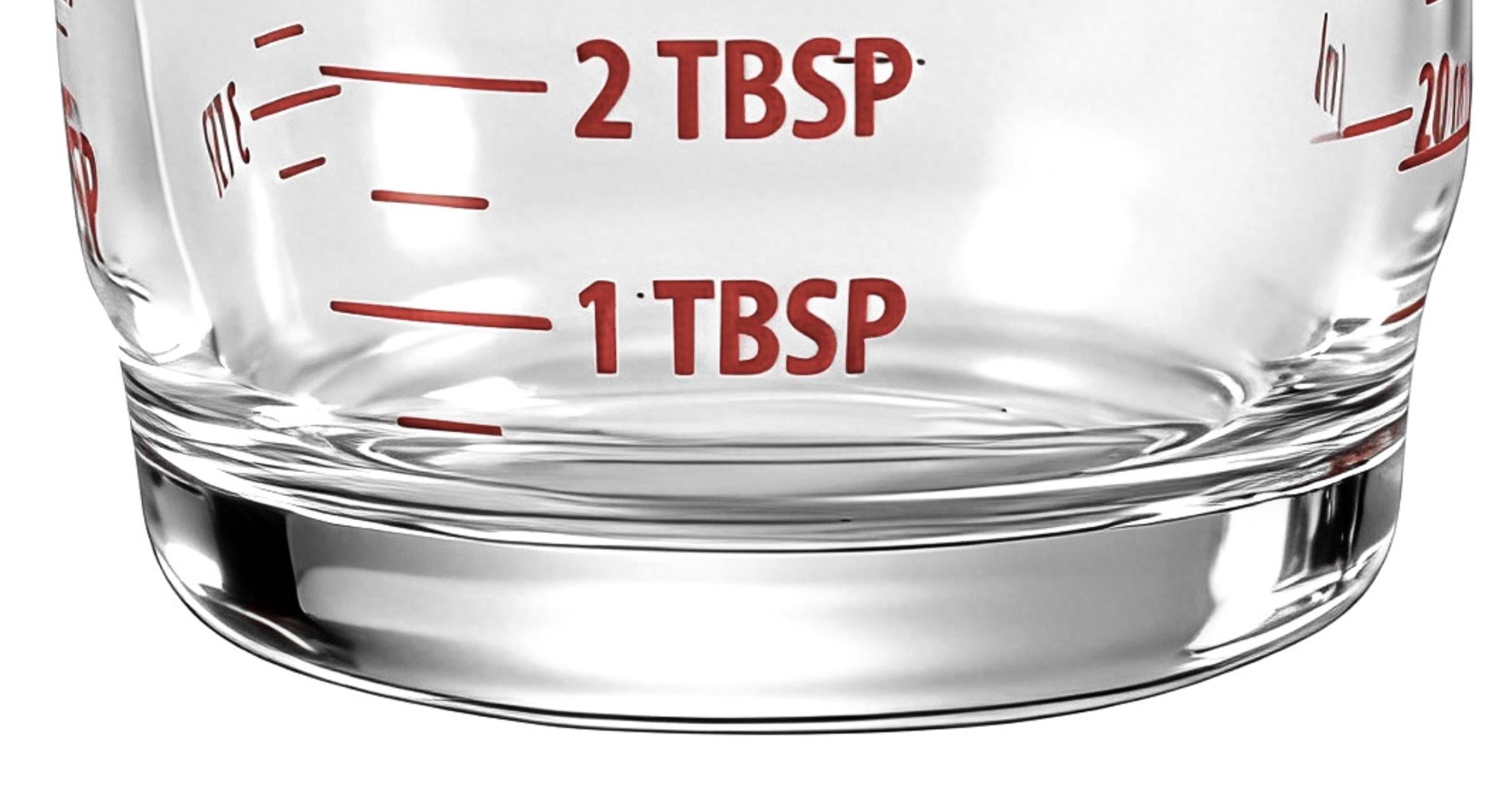 Generic Glass Measuring Cup (Clear, 4 oz) zbvhi
