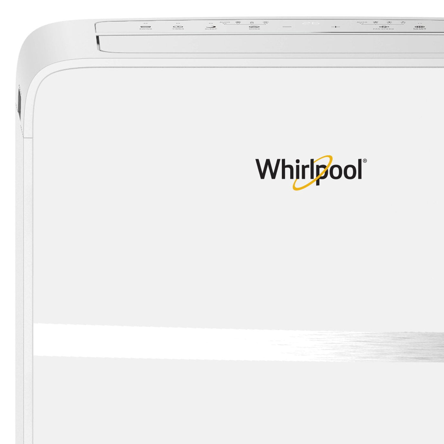 Whirlpool Portable Air Conditioner with Dehumidifier and Remote Control (White, 5,500 BTU DOE) mjxg3