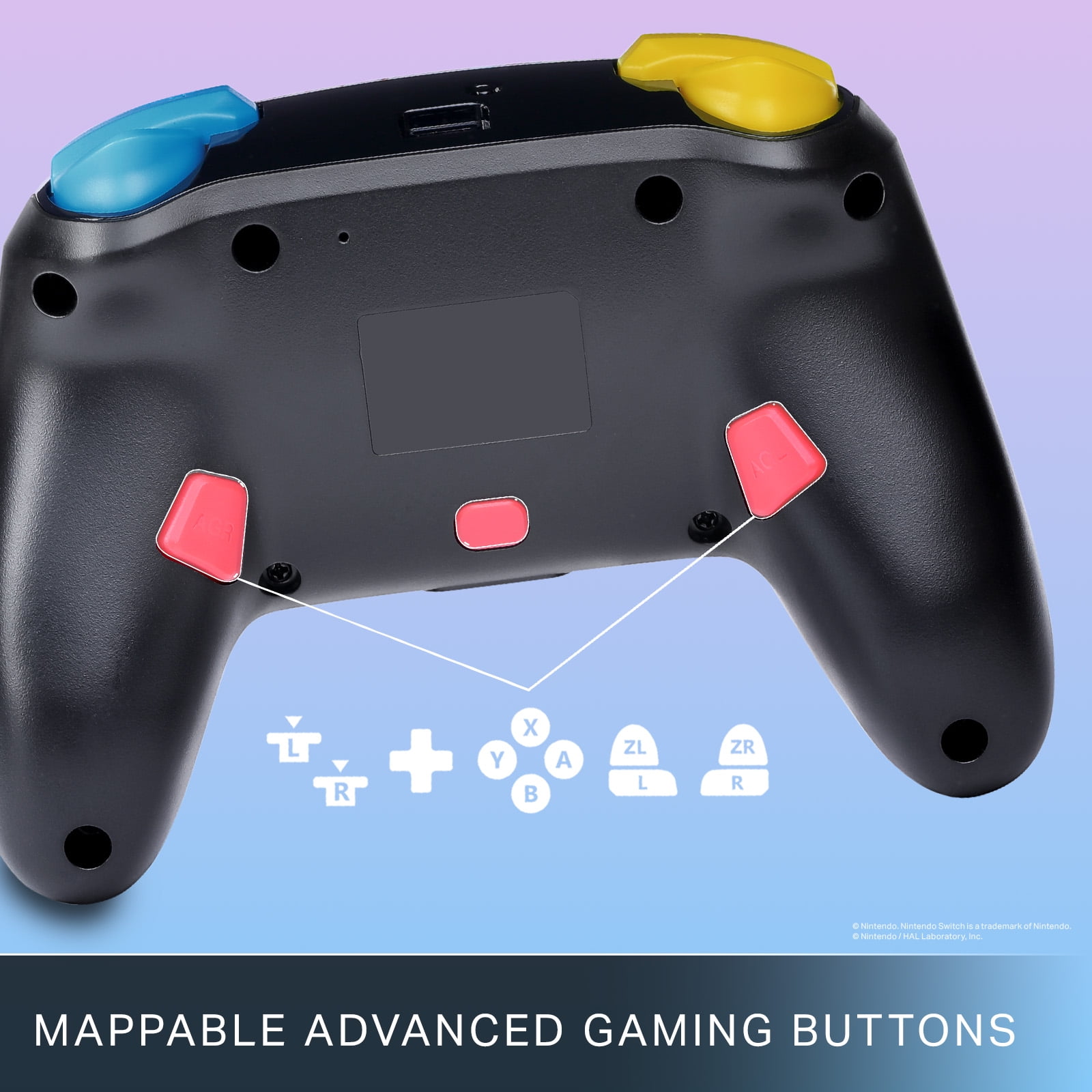 PowerA Enhanced Wireless Controller for Nintendo Switch (World of Kirby, 10 ft) qqkxh