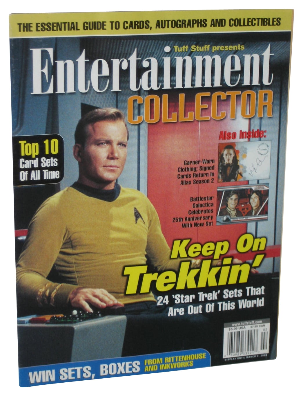 Tuff Stuff Star Trek Entertainment Collector Magazine (2004 Edition) a4560