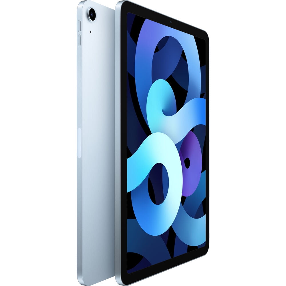 Apple iPad Air 10.9-inch (2020, 4th Gen) 64GB Wi-Fi Unlocked Tablet (Sky Blue, 64GB) xqdge