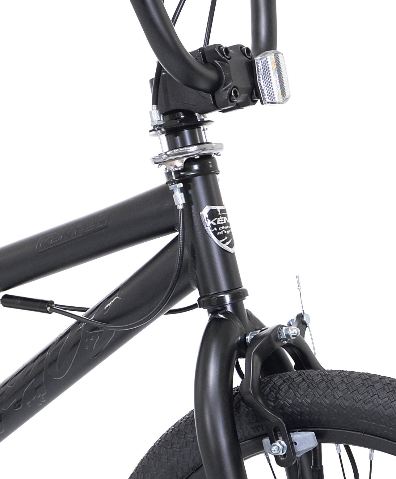 Kent Chaos BMX Bicycle 20 in Freestyle Bike for Kids (Matte Black, 20 in) yzyy6
