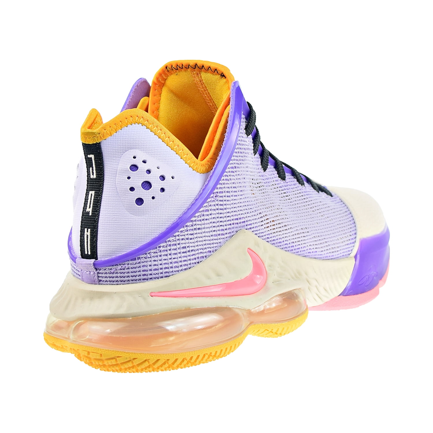 Nike LeBron 19 XIX Low Mismatch Basketball Shoes (Lilac, 7.5) 4luzp