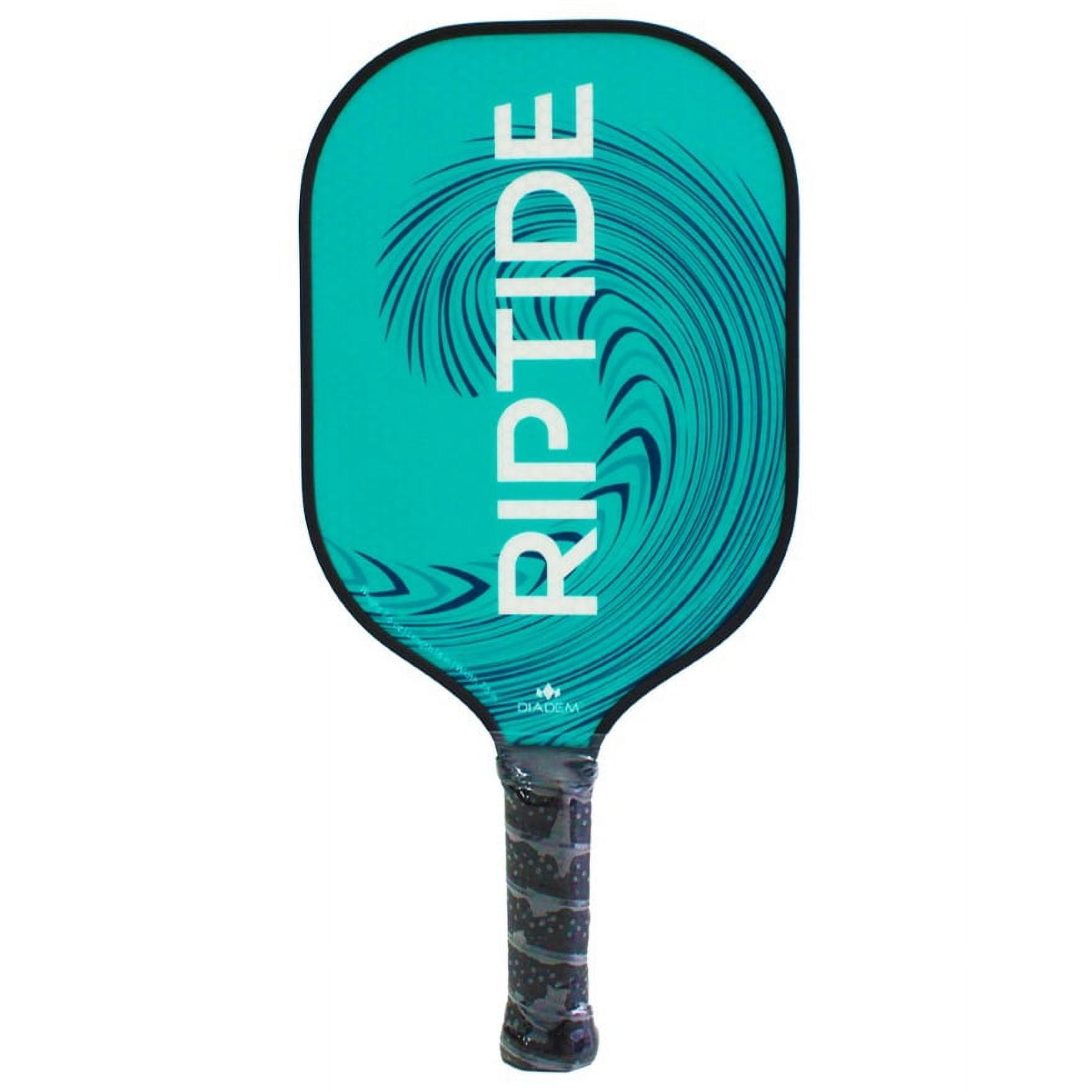 Diadem Sports Riptide HMT Fiber Pickleball Paddle (Teal, 7.6 oz) 2fd39