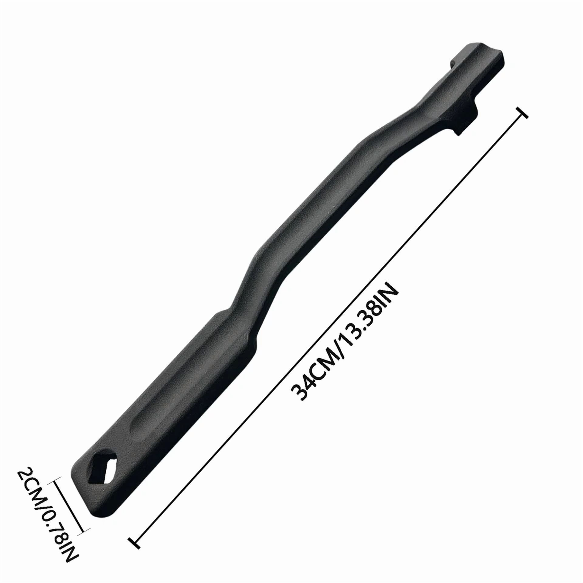 YANI Universal Spanner Extension Wrench Extender Bar (1/2 in Square Drive, Silver) a00tn