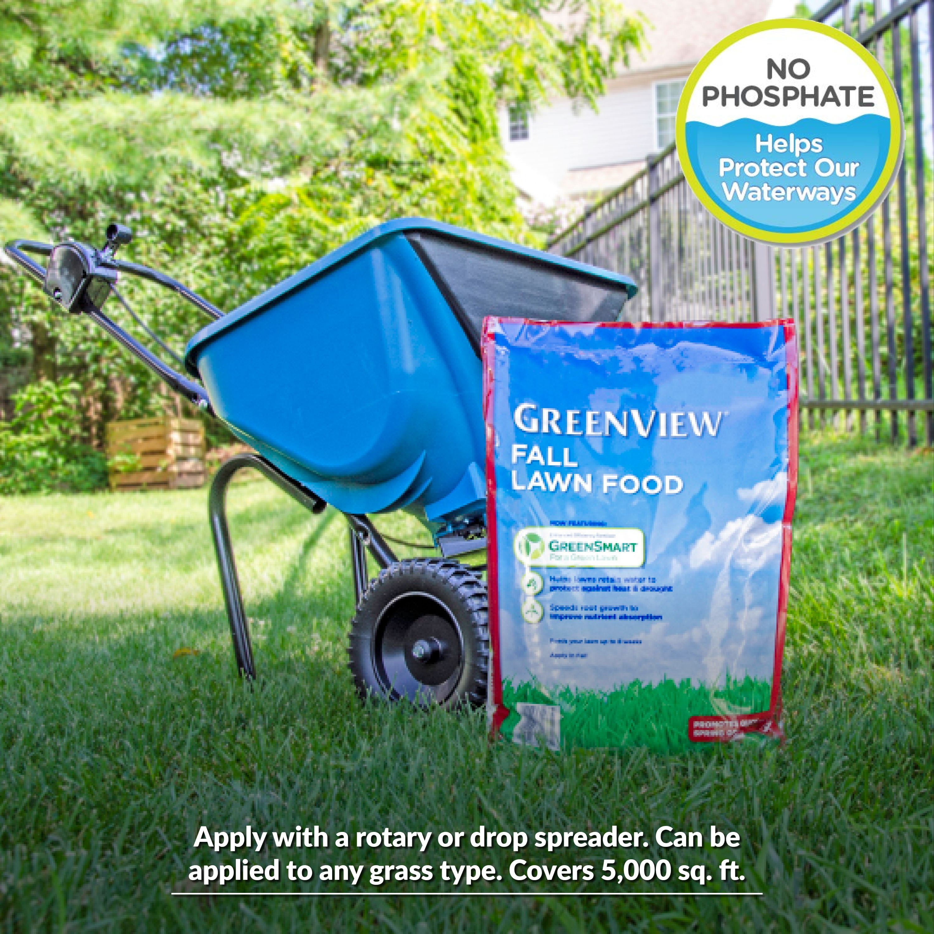 GreenView Fall Lawn Food with GreenSmart Fertilizer (16 lb) wede5
