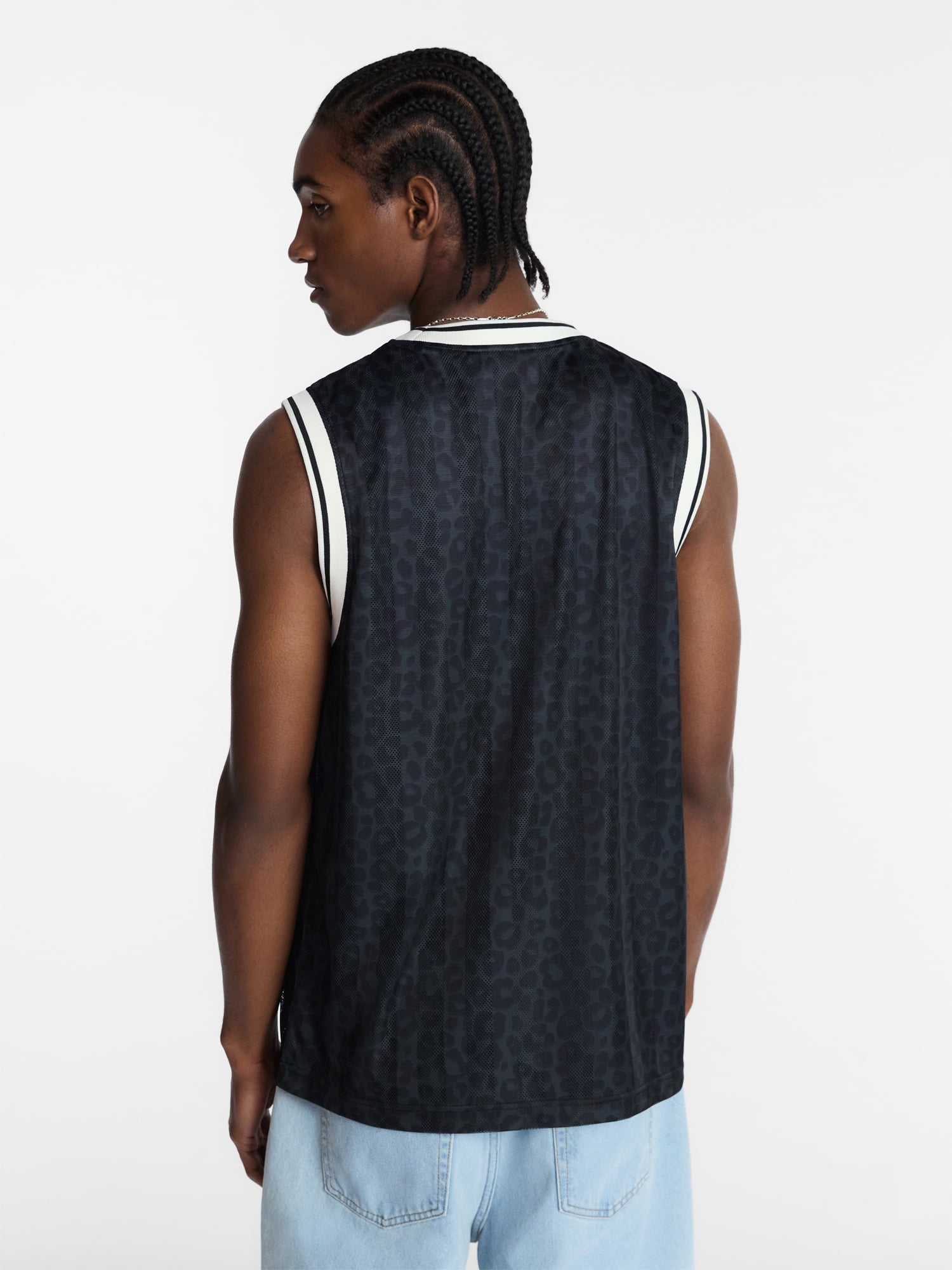 No Boundaries Men's Mesh Tank Top Breathable Sleeveless Athletic Shirt (Assorted Colors, XS-4XLT) ntkh7