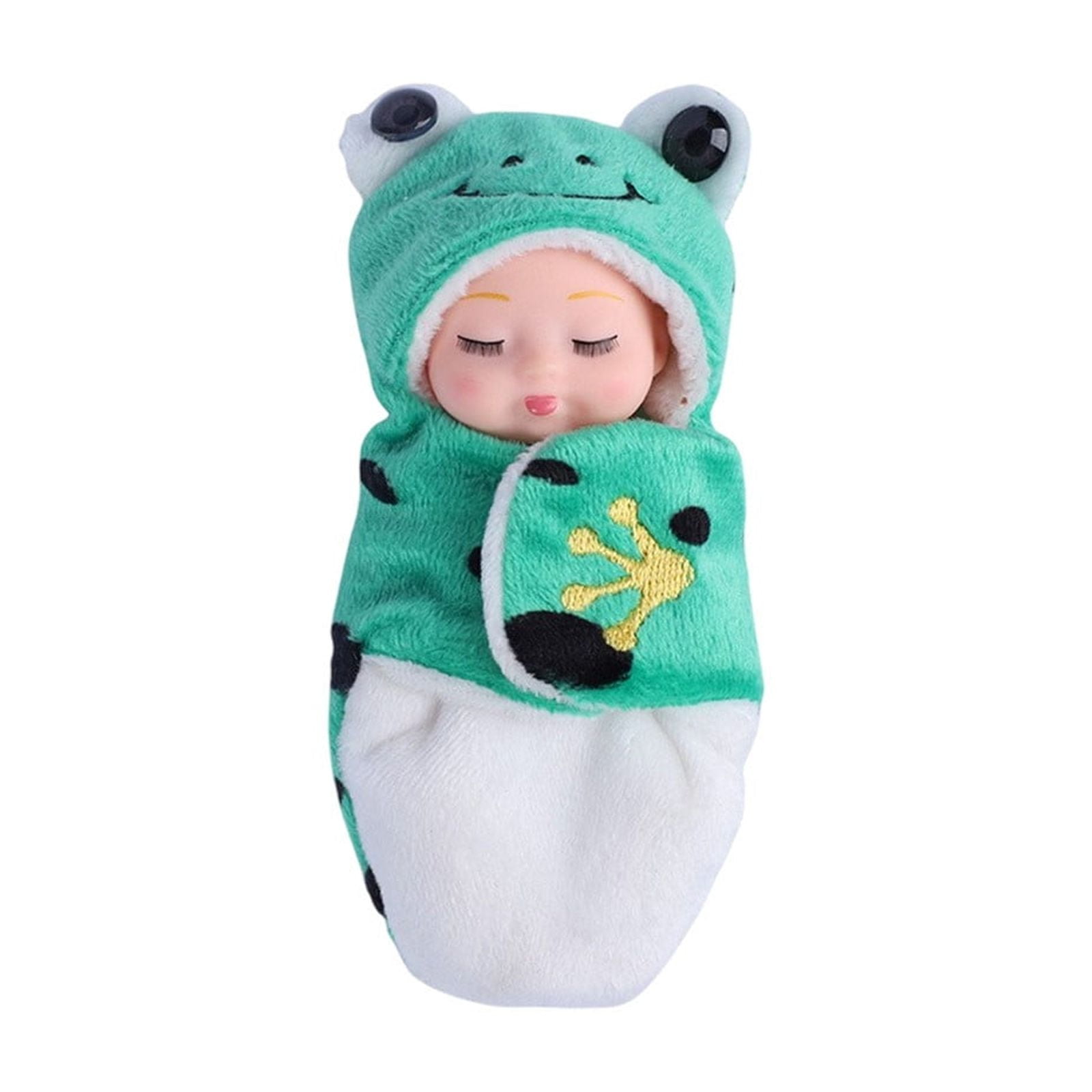 Tarmeek Mini Baby Doll Toy Set with Animal Costume (5 in) 5iij4