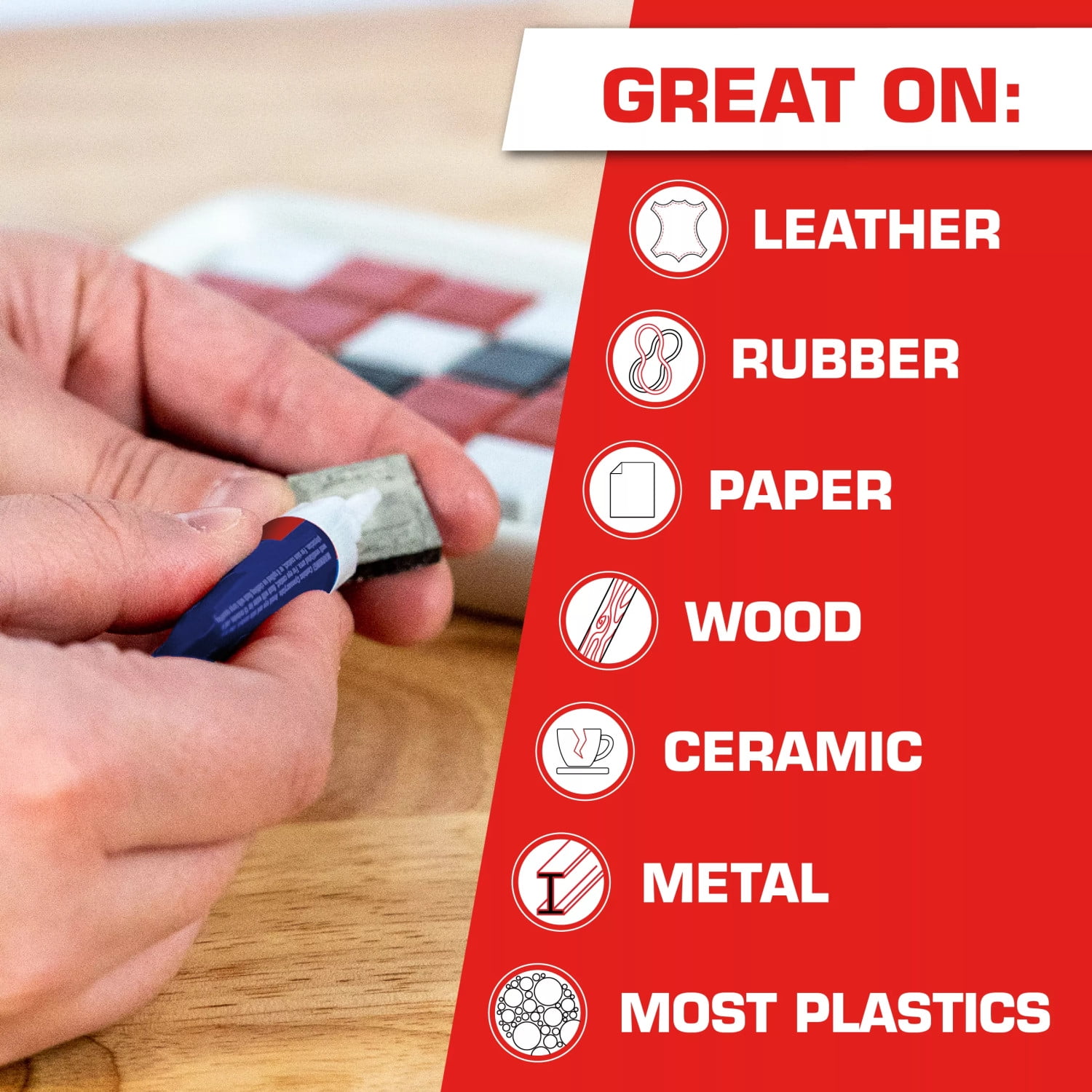 Loctite Super Glue Liquid Adhesive, Fast-Acting High-Strength Bond for Crafts and Repairs (Clear, 0.14 oz Total) wsjhu