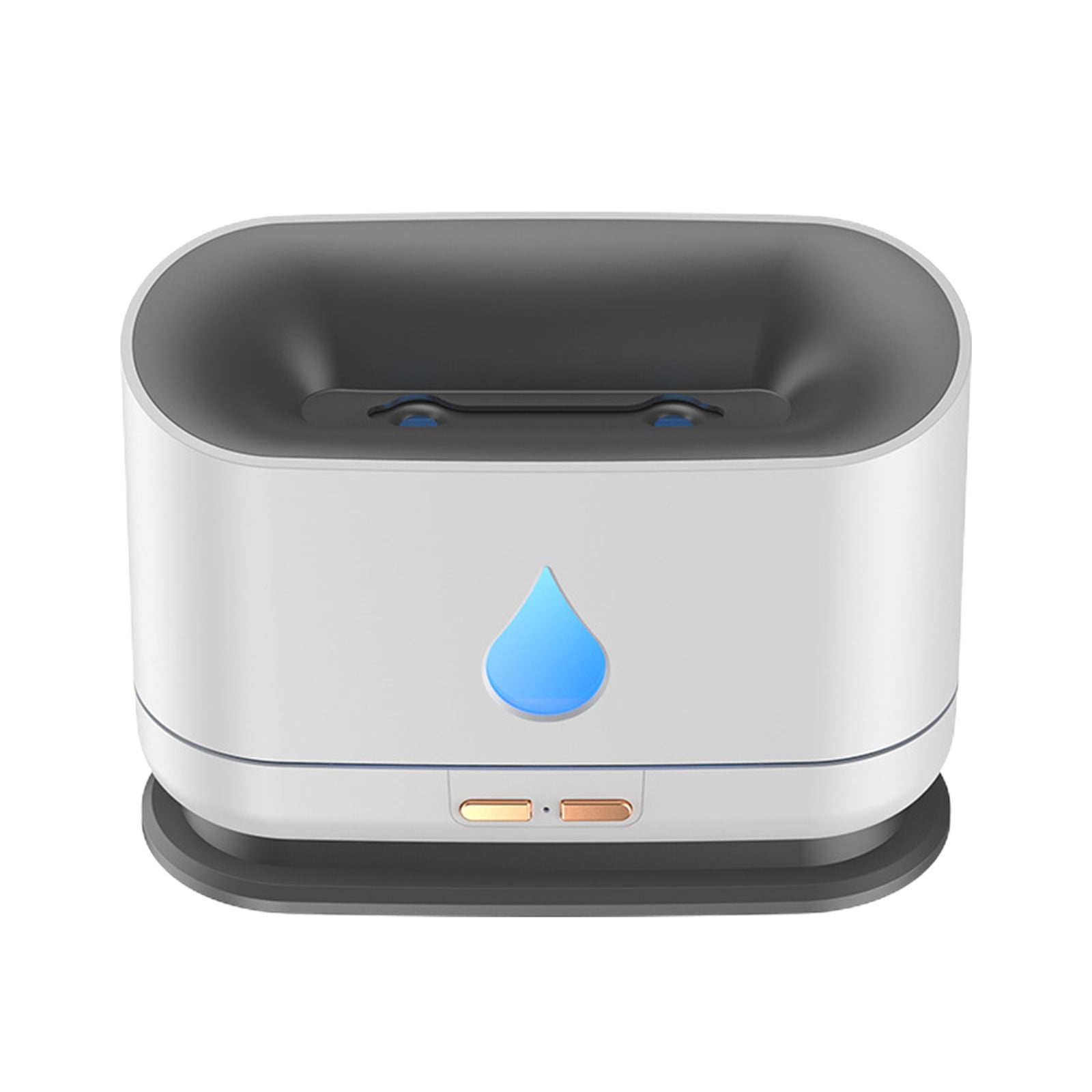 Naittoop 1000mL Ultrasonic Humidifier for Bedroom and Home, Quiet Essential Oil Diffuser with 360 Degree Mist (White, 33.8 fl oz) gs9ne