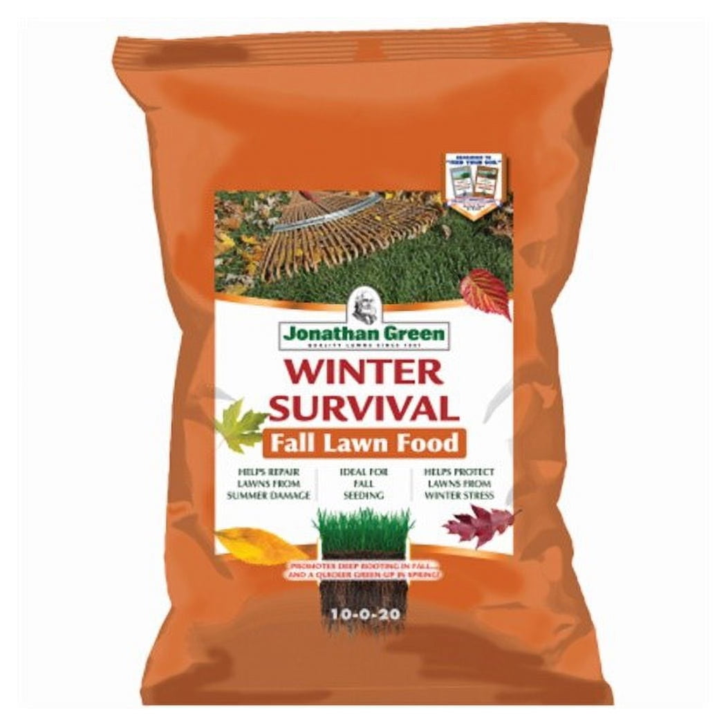 Jonathan Green Winter Survival Fall Lawn Fertilizer (Green, 45 lb) zkc00