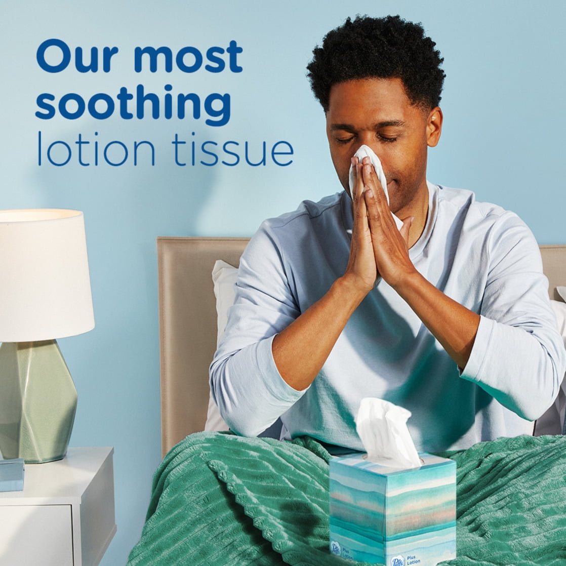 Puffs Plus Lotion Facial Tissues, Soothing 2-Ply Paper Tissues (White, 8 Cube Boxes, 576 Total Tissues) xpw0w