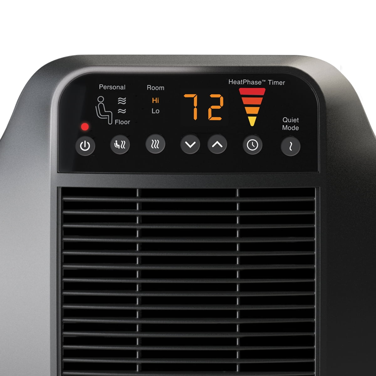 Honeywell Heat Genius Ceramic Heater with Programmable Thermostat and Tip-Over Protection (Black) mug2u