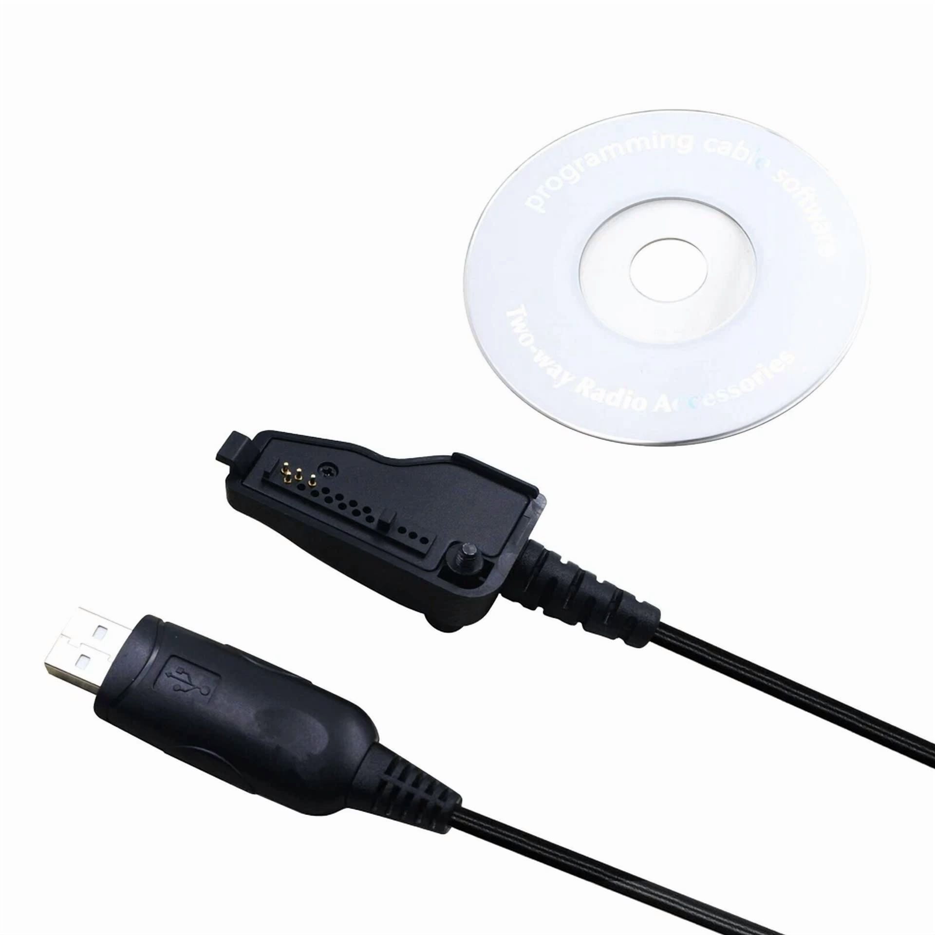 Rhea USB Programming Cable with CD for Kenwood Radio TK-380 TK-385 NX-210 (3.28 ft) 9e4av