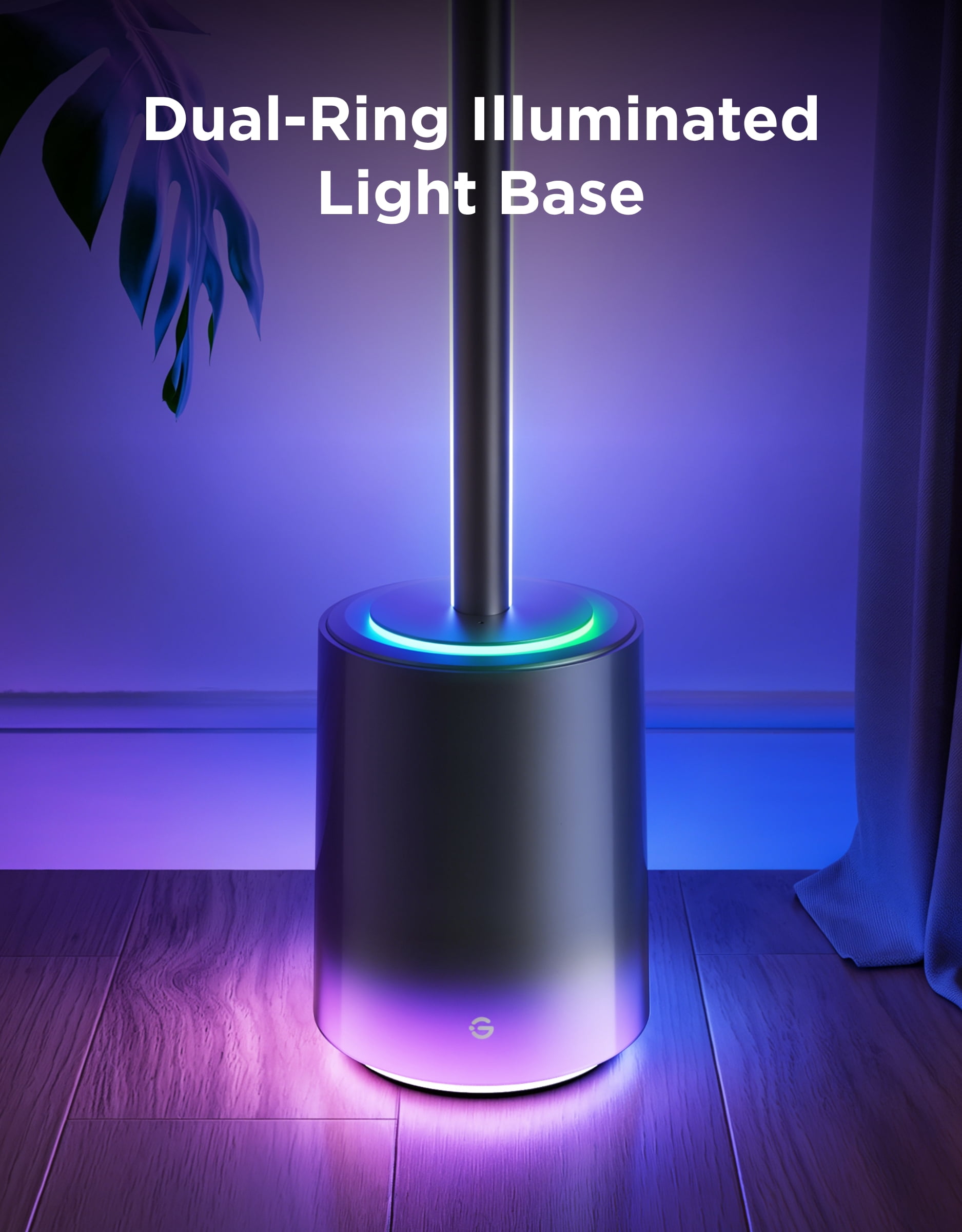 Govee Floor Lamp 3 Smart LED Standing Lamp with LuminBlend+ Technology (RGBIC, 2100lm, 1000K-10000K) 4frsc