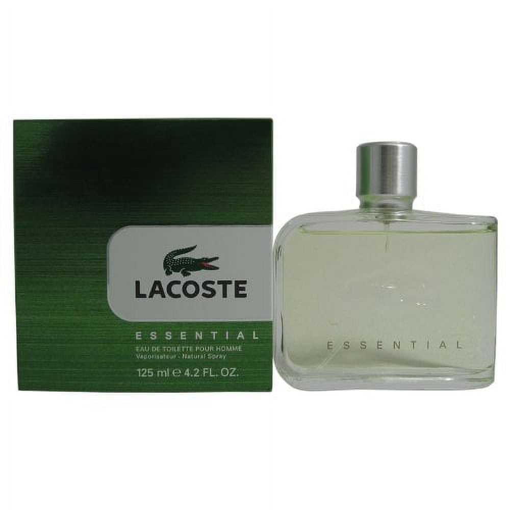 Lacoste Essential Eau De Toilette, Cologne for Men, Long-lasting Woody Aromatic Fragrance (4.2 oz) fta9d