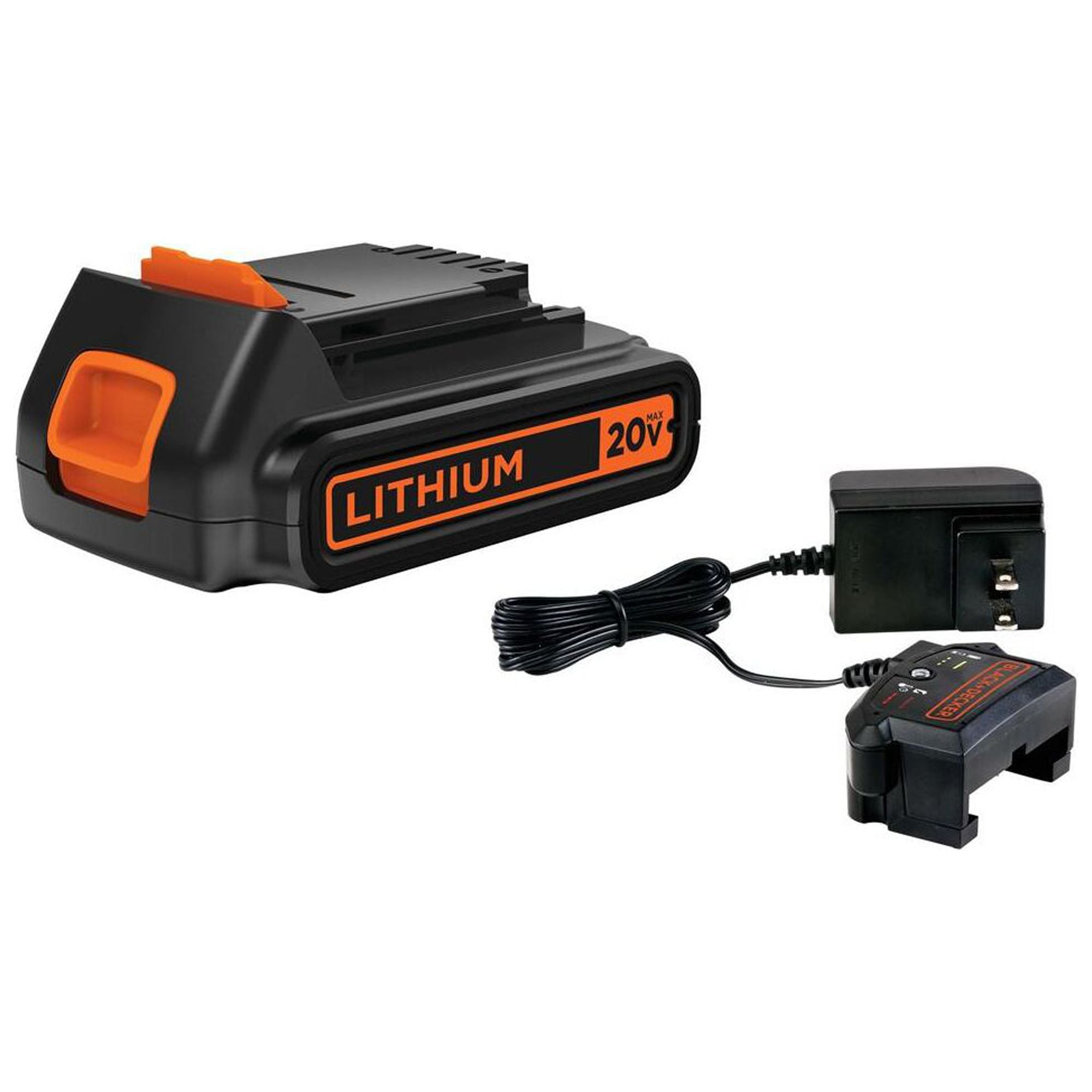 BLACK+DECKER 20V MAX Cordless String Trimmer and Edger Kit (Black, 12 in) iptol