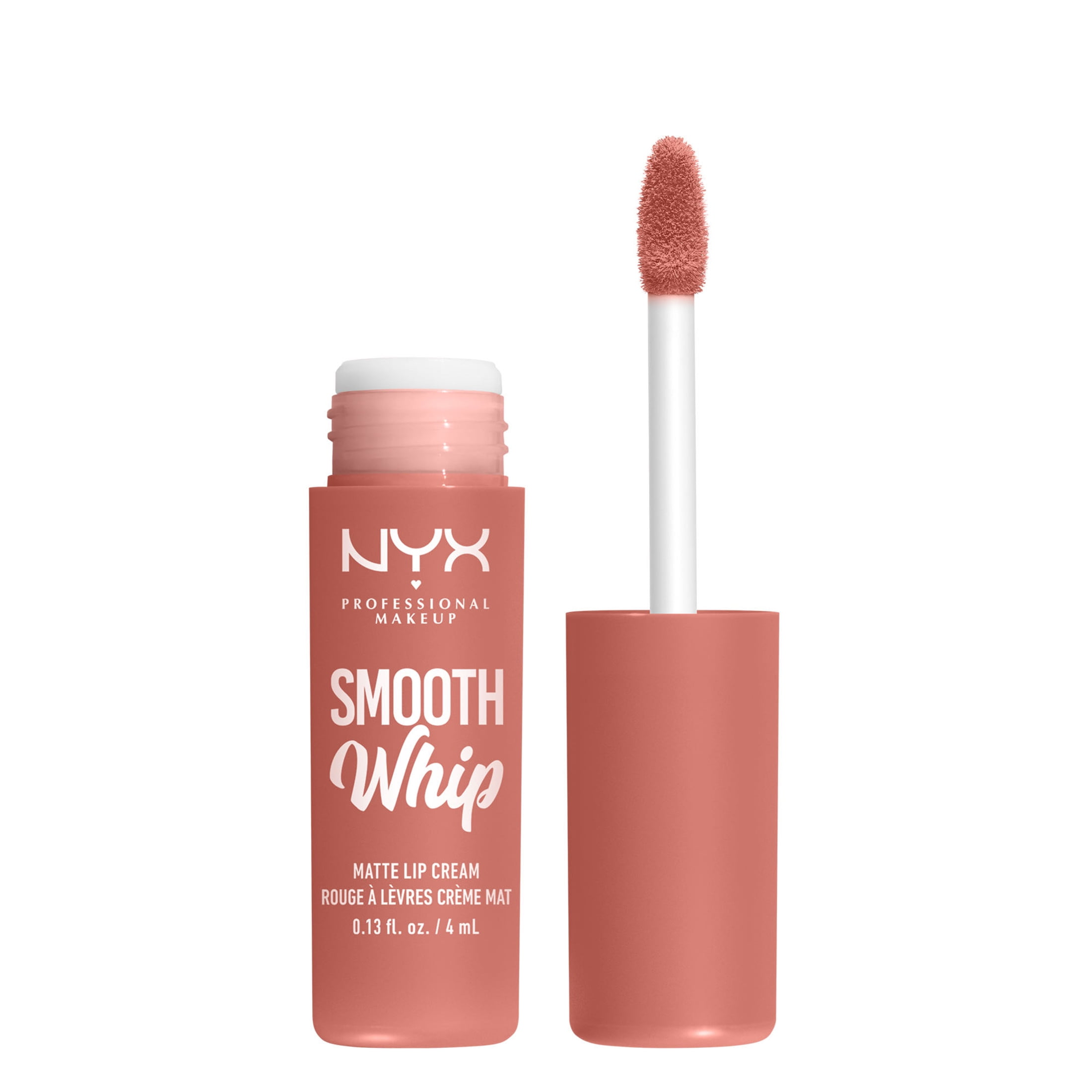 NYX Professional Makeup Smooth Whip Matte Lip Cream, Full-Coverage Long-Lasting Formula (Beige, 0.13 fl oz) wqyi9