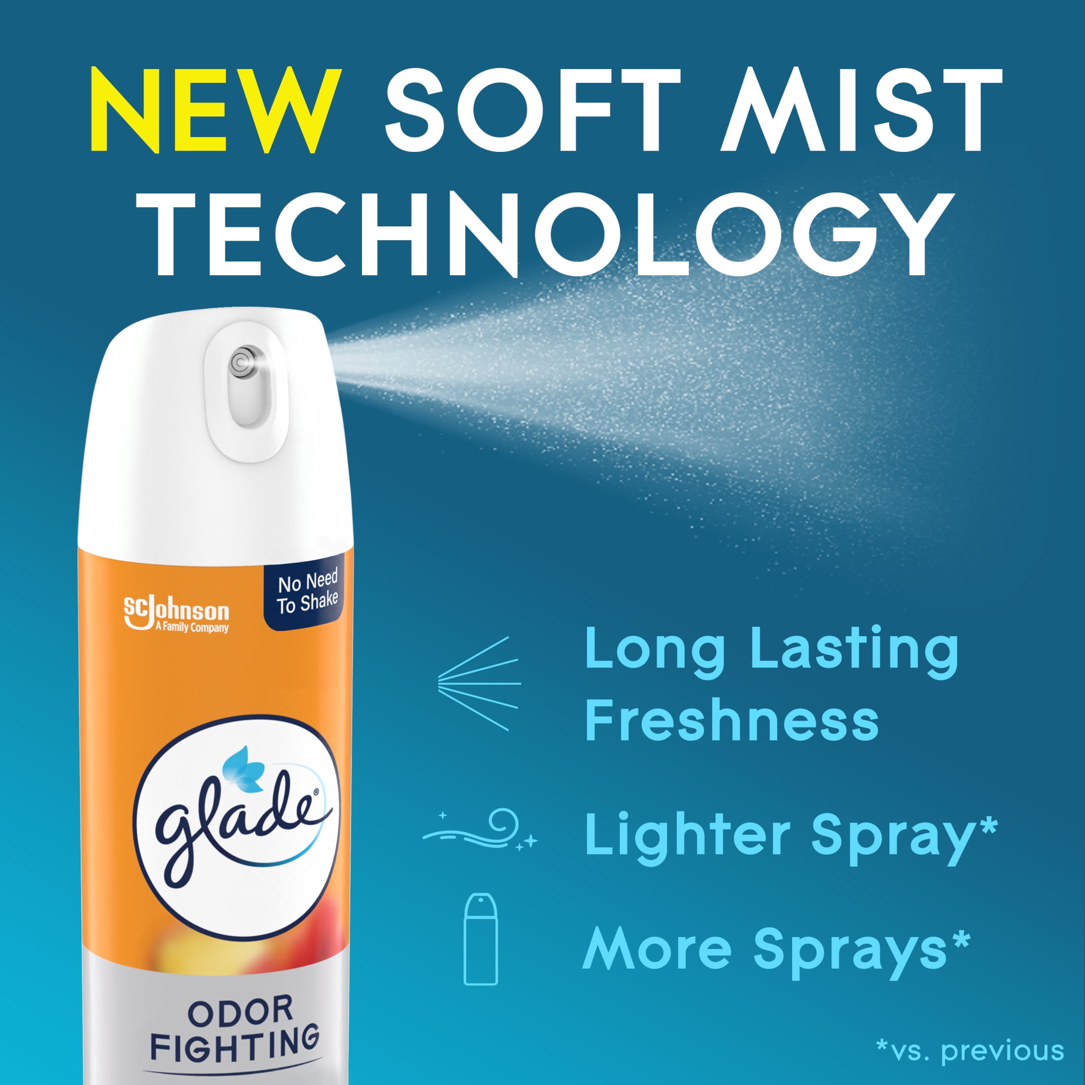 Glade Air Freshener Spray, Hawaiian Breeze Scent, Essential Oil Infused Home Fragrance (8 oz) 8bwa8