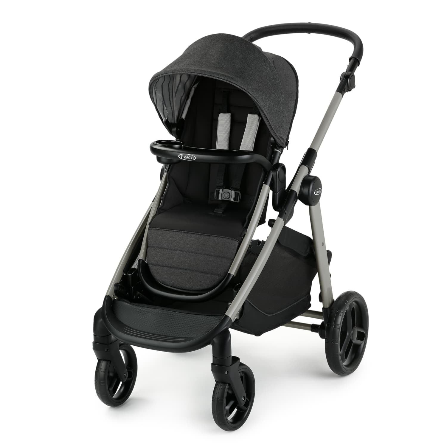 Graco Premier Modes Nest2Grow Stroller, Maison (Grey, 50 lb Capacity) vrfsv