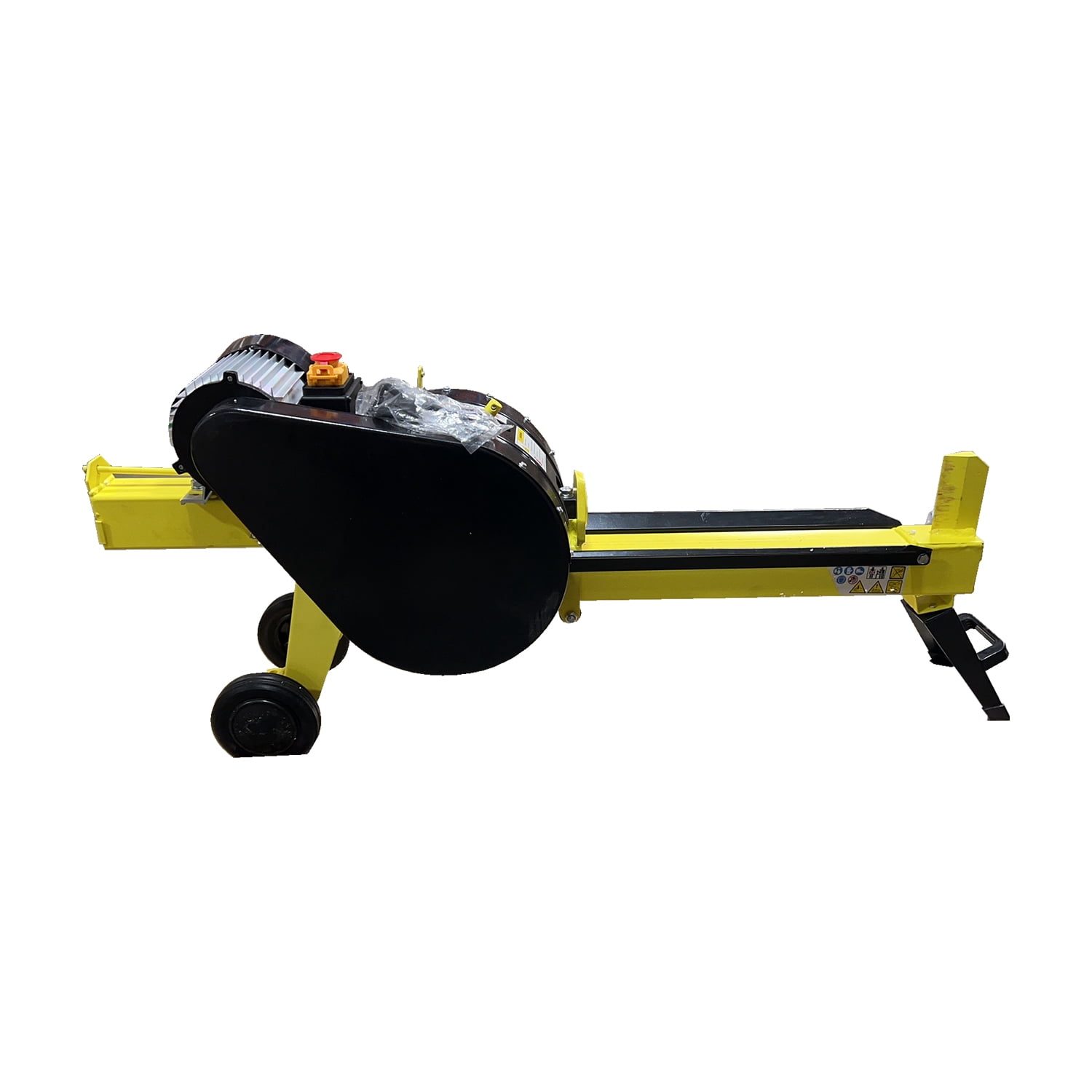 Hpdavv 7 Ton Electric Log Splitter, Heavy Duty Hydraulic Wood Splitter, Portable Wood Cutting Tool (52 in x 13 in x 22 in) 56nrs