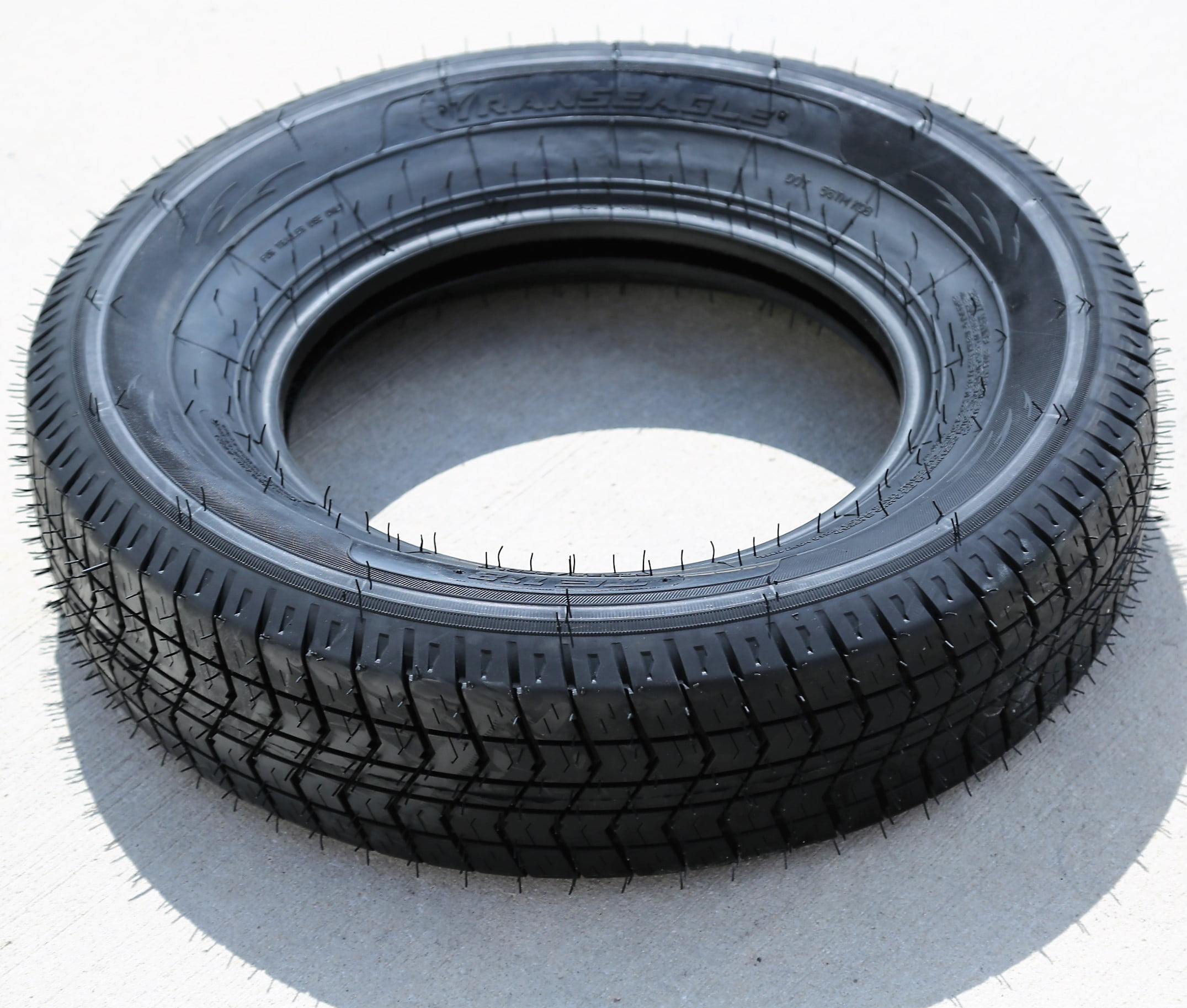 Transeagle TE118 ST205/75D15 Trailer Tires (Set of 4, Load Range C, 6 Ply) z1pkl