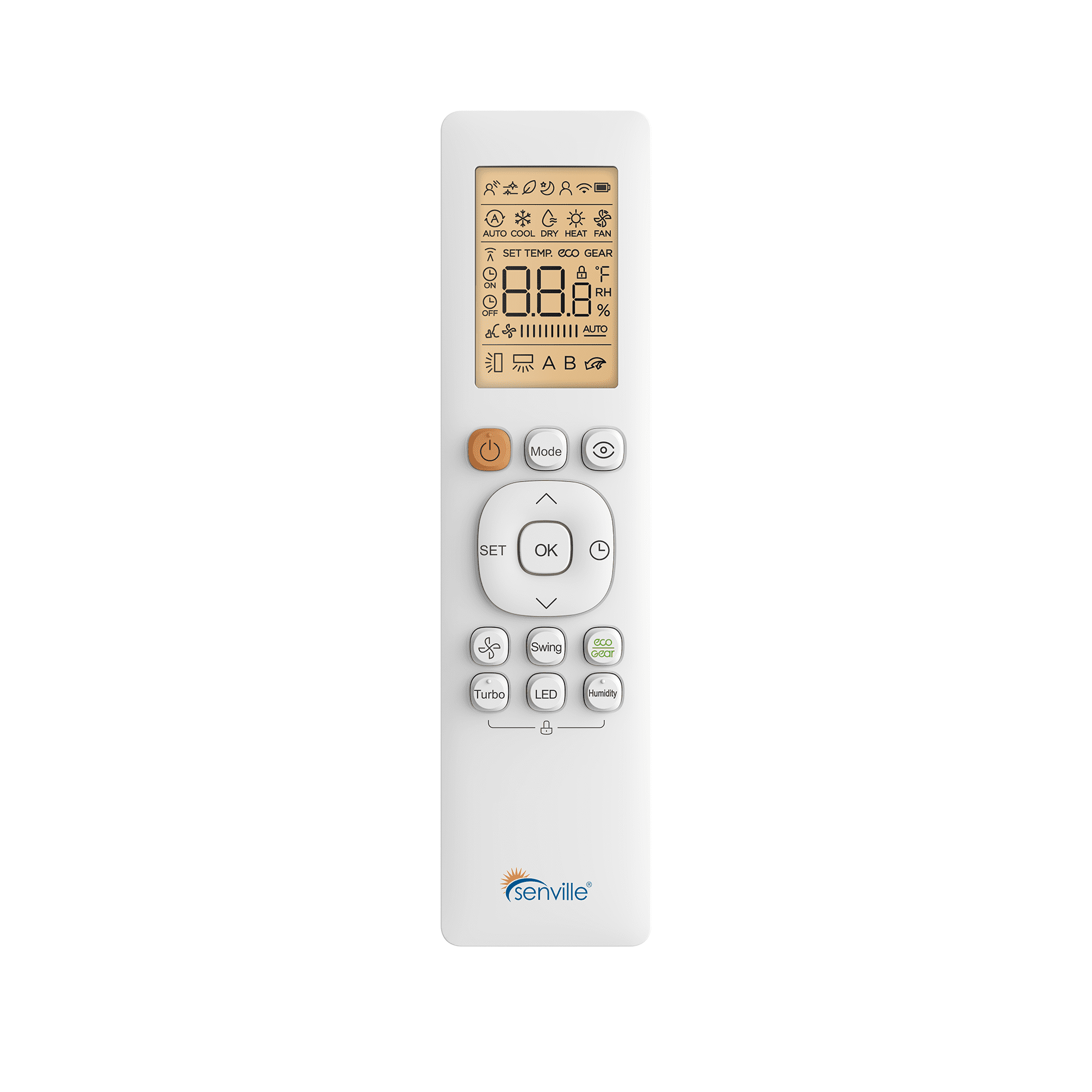 Senville 9000 BTU Mini Split Air Conditioner and Heat Pump (White, 9000 BTU) 9jkwi