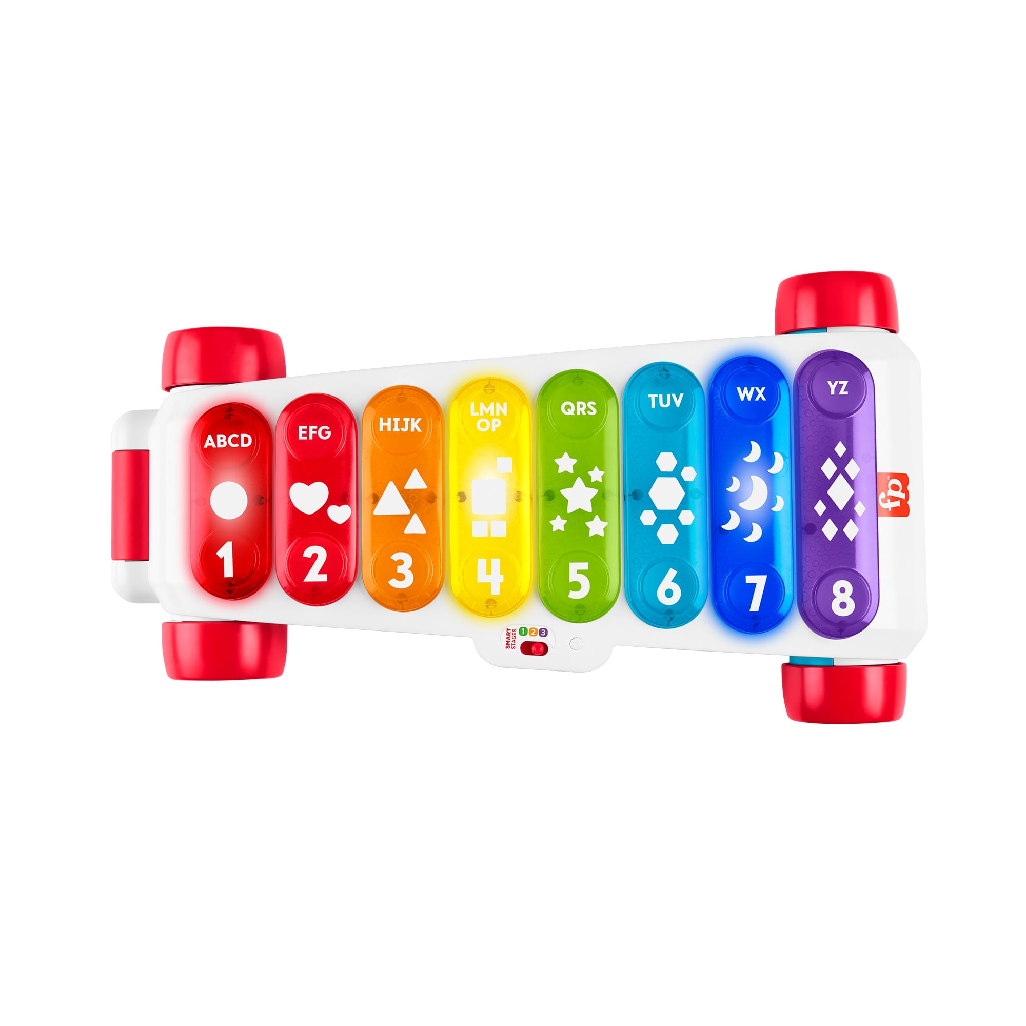 Fisher-Price Giant Light-Up Xylophone Interactive Learning Toy (Multi-Color, 15 in) 6aaoh