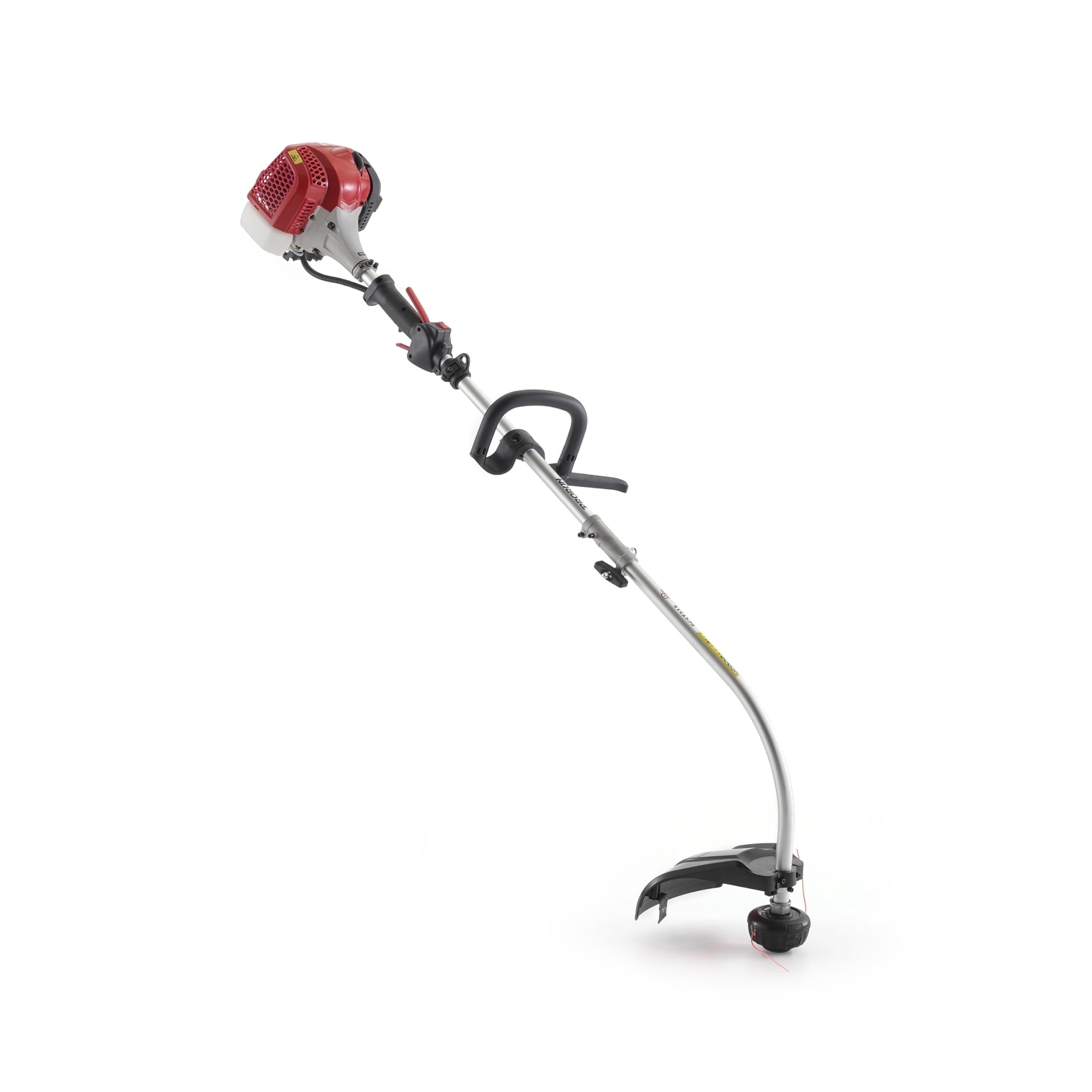 PRORUN 25.4cc Gas-Powered 2-Cycle Curved Shaft String Trimmer (Red, 15 in) cwahh