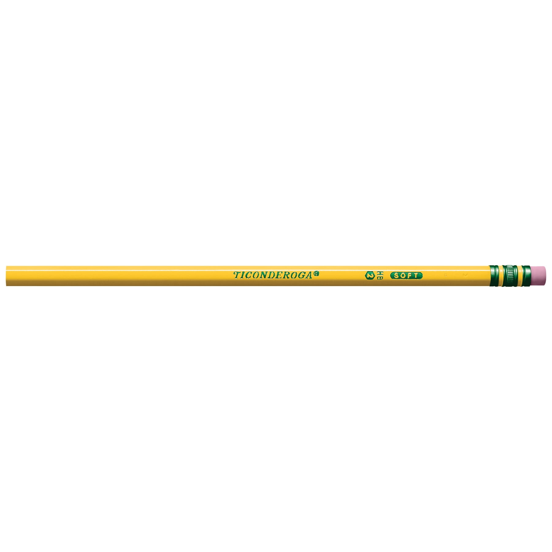 Ticonderoga Wood Pencils, #2 HB Graphite, Smooth Sharpening, Yellow (12 Count) avqox - Image 2