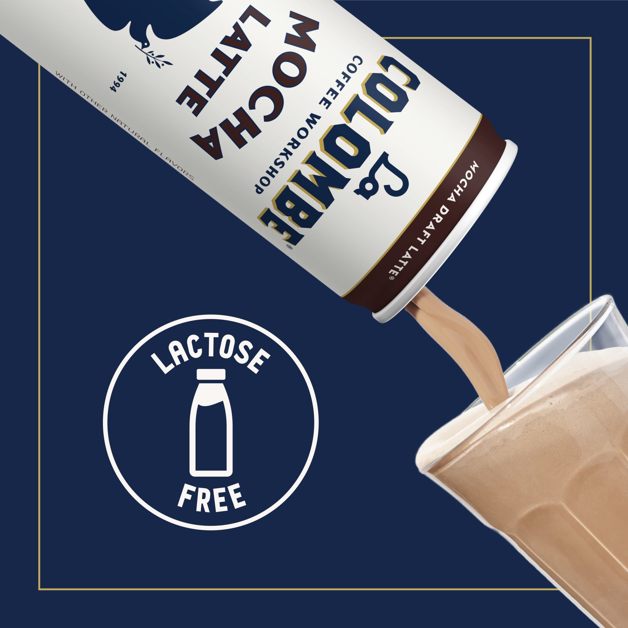 La Colombe Mocha Draft Latte Cold Brew Coffee (Mocha, 36 fl oz, 4 Pack) yiifk - Image 3
