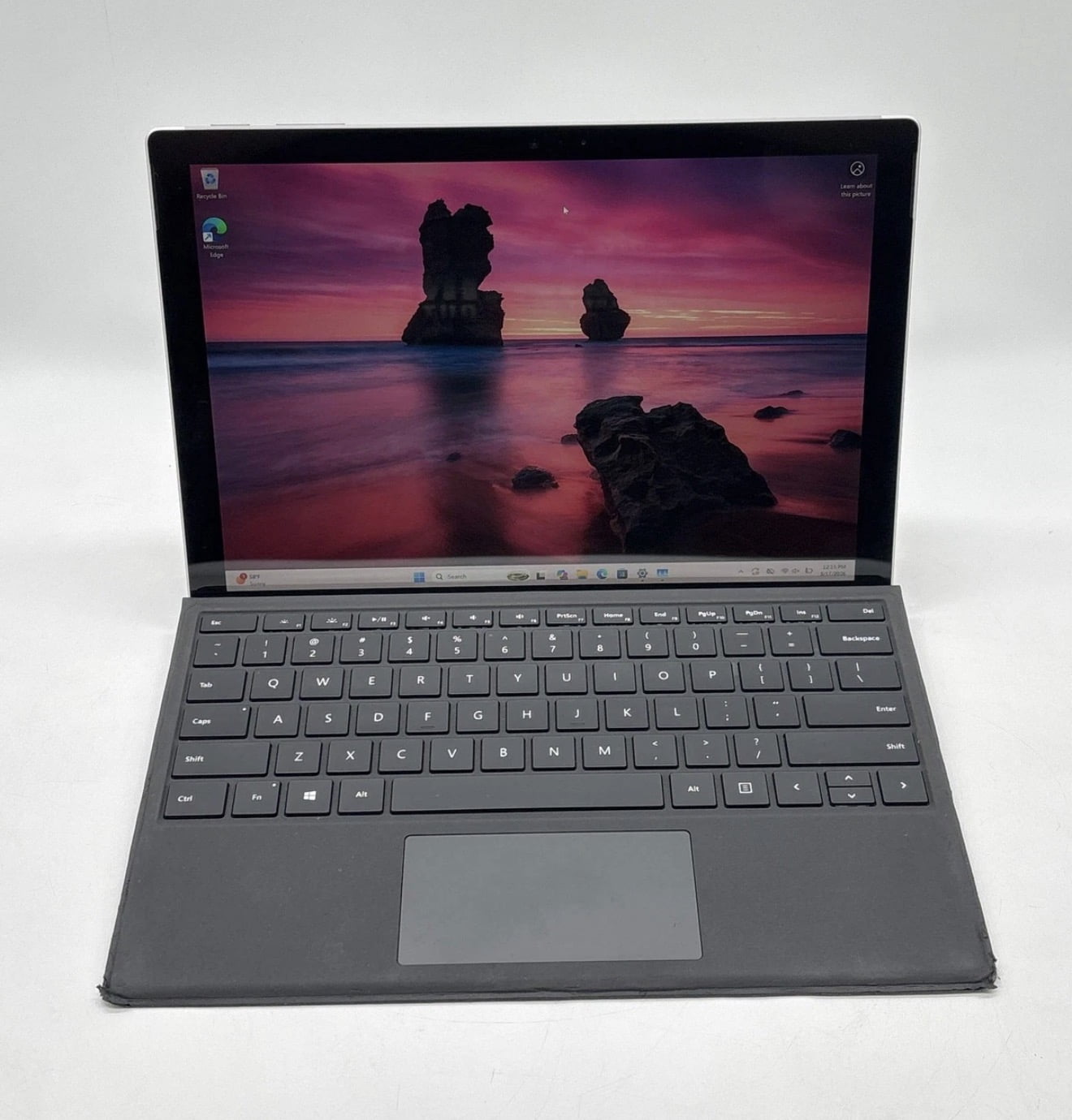 Microsoft Surface Pro 5 12.3 in Tablet Laptop (Silver, 8GB RAM 256GB SSD) 57fwo - Image 2
