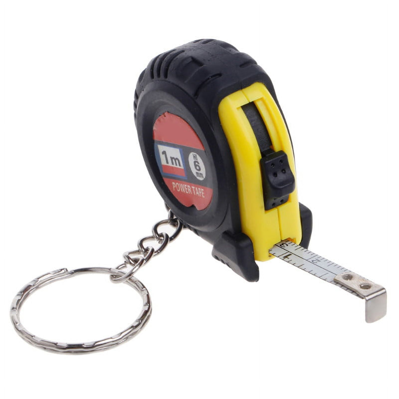 Ongmies Retractable Measuring Tape Keychain (3.28 ft, Random Color) vd430