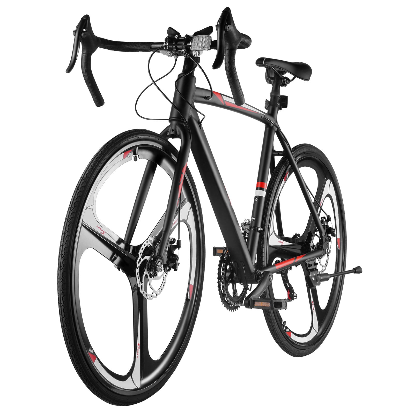 KFFKFF Road Bike, 14-Speed Aluminum Frame Urban Commuter Bicycle with Carbon Steel Fork (700C x 28C) rp5ru