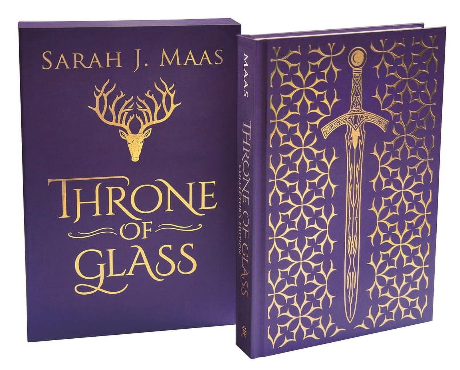 Sarah J Maas Throne of Glass Collector's Edition Book 1 (Hardcover, 432 Pages) eu7wv