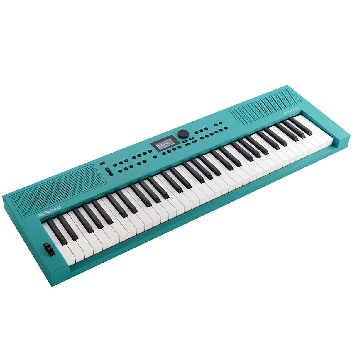 Roland GO:KEYS 3 Portable Music Creation Keyboard (61-Key, Turquoise) utoj1