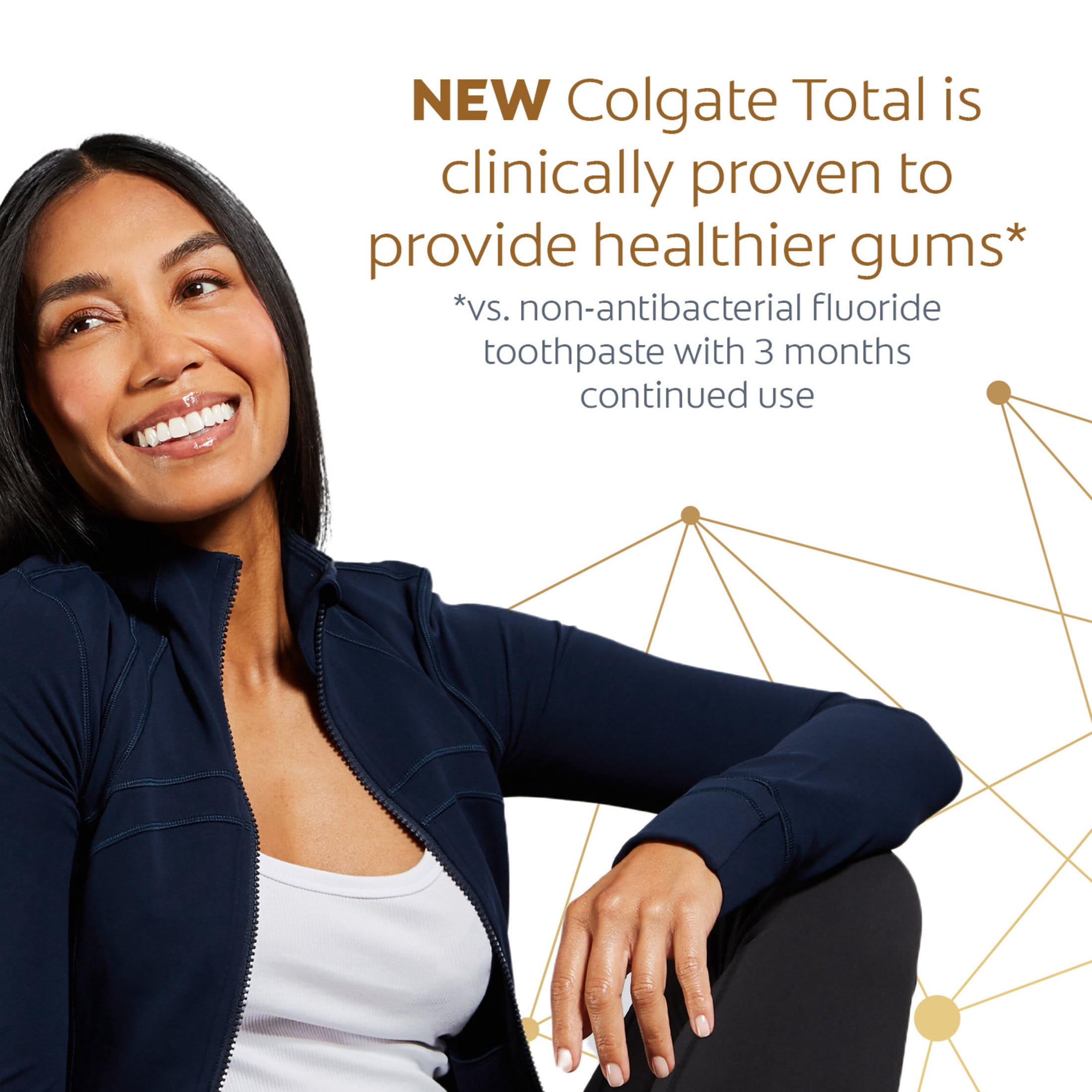 Colgate Total Active Prevention Whitening Toothpaste (Mint, 5.1 oz) 6nawe
