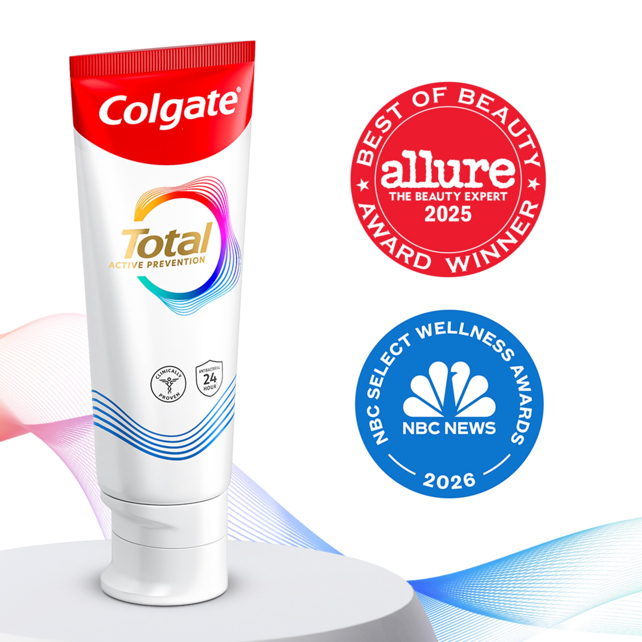 Colgate Total Active Prevention Whitening Toothpaste (Mint, 5.1 oz) 6nawe