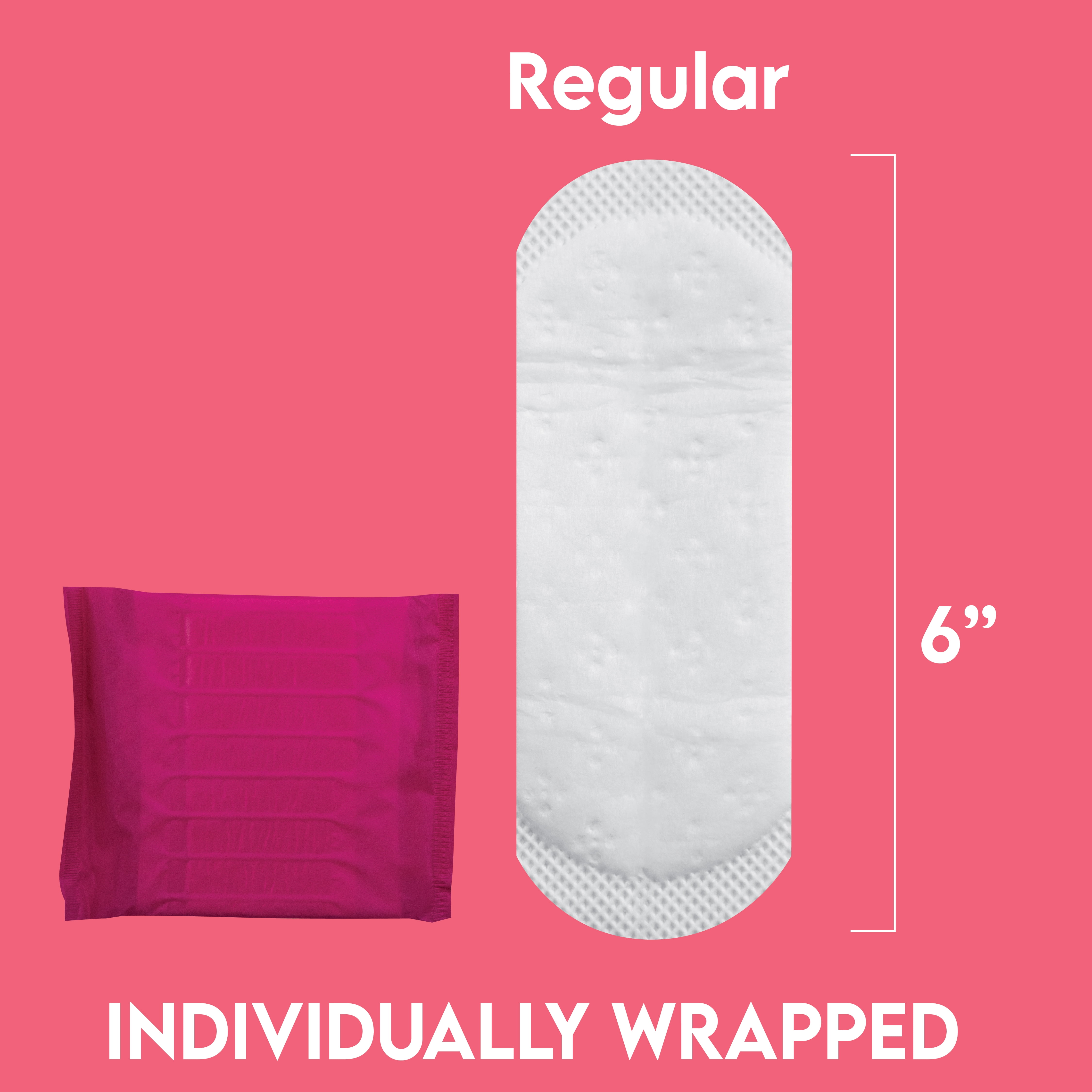 Equate Thin Panty Liners, Unscented Daily Feminine Hygiene Protection (Regular, 216 Count) jtgg2