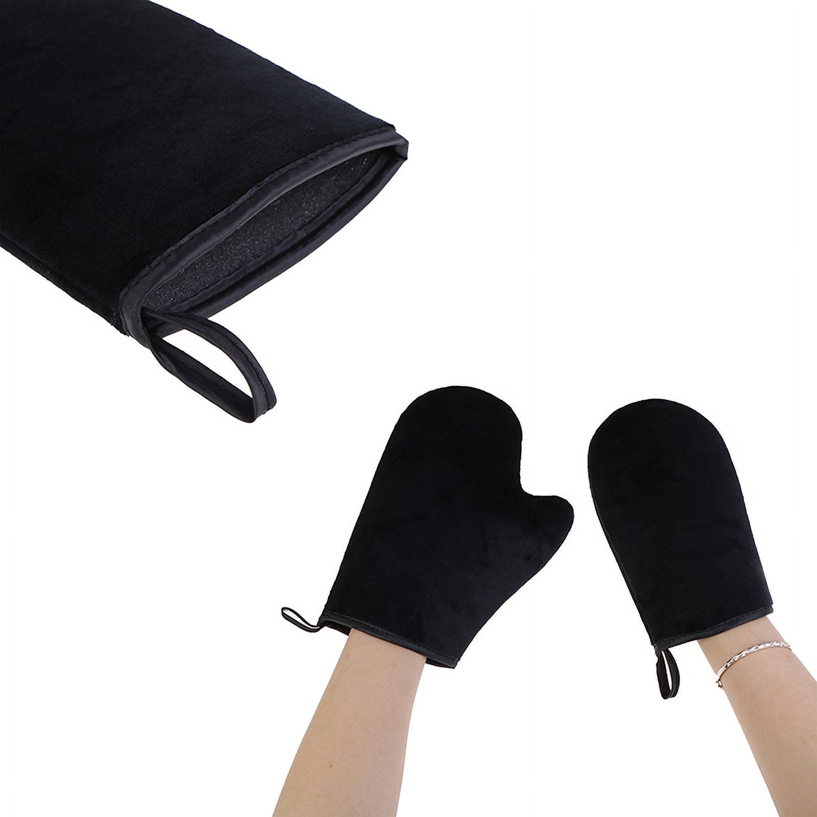 Pack of Adventure Self Tanner Applicator Mitt Reusable Body Tanning Glove (One Size) eyqcm