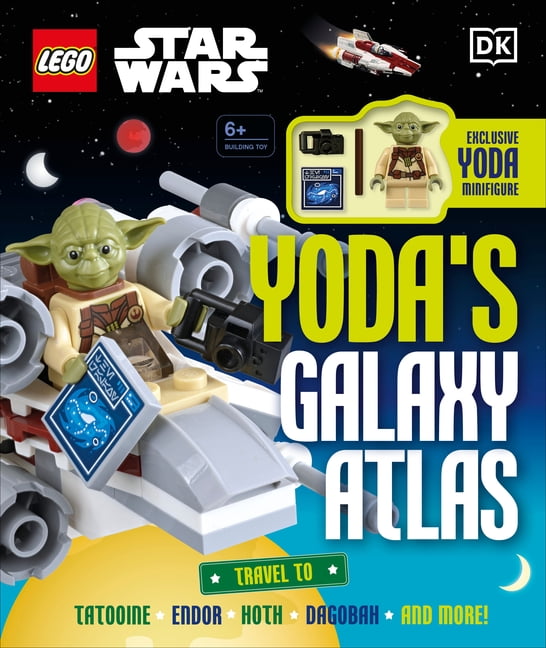LEGO Star Wars Yoda's Galaxy Atlas Book with Exclusive Minifigure (Paperback) 421x4