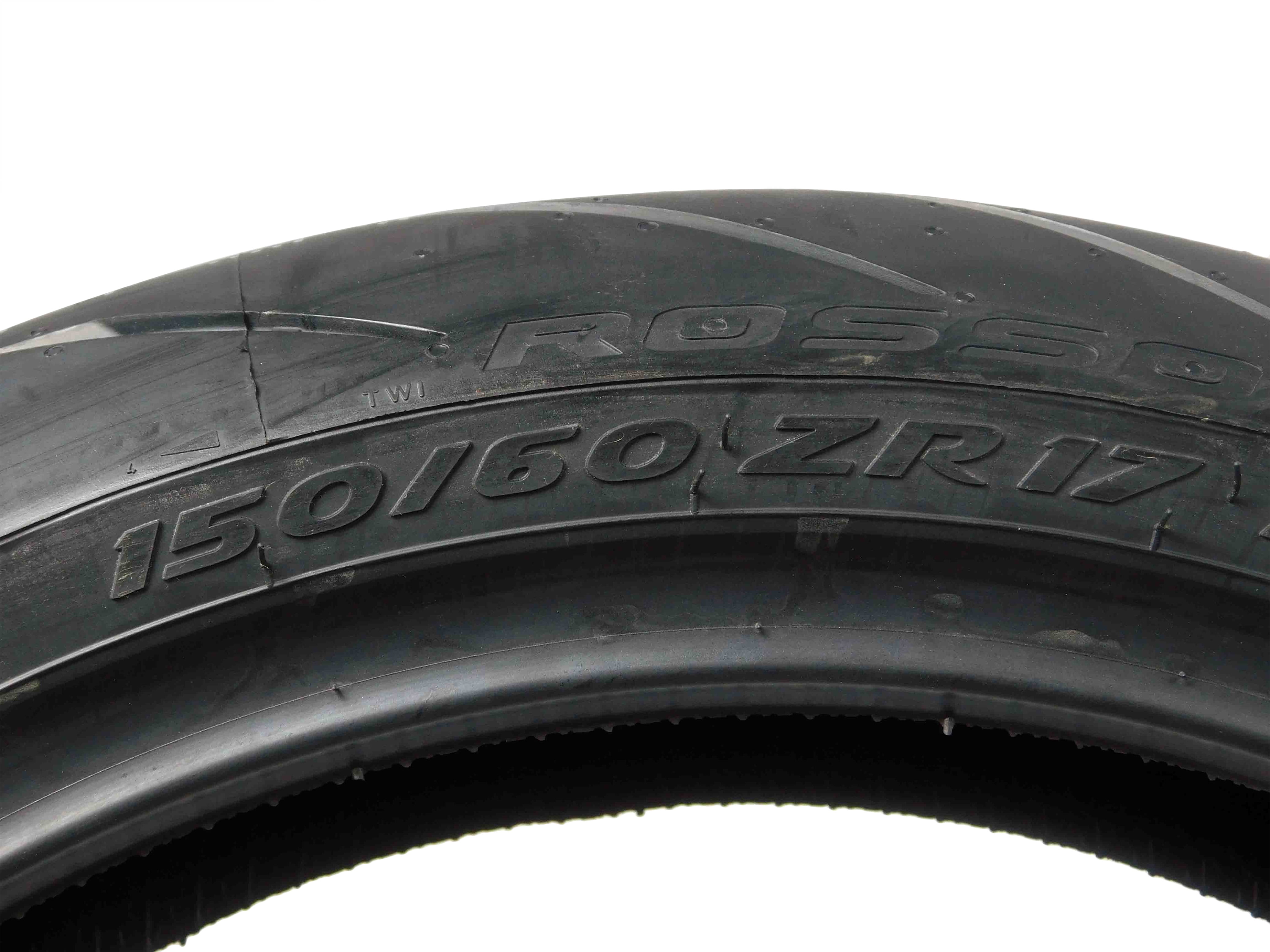 Pirelli Diablo Rosso III Rear Motorcycle Tire (Black, 150/60ZR17) 8x4ae