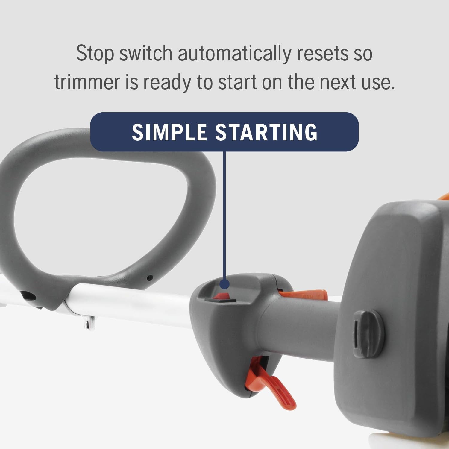 Husqvarna 122LK String Trimmer, Gas Powered Lawn Edger with Straight Shaft (17 in) idp64